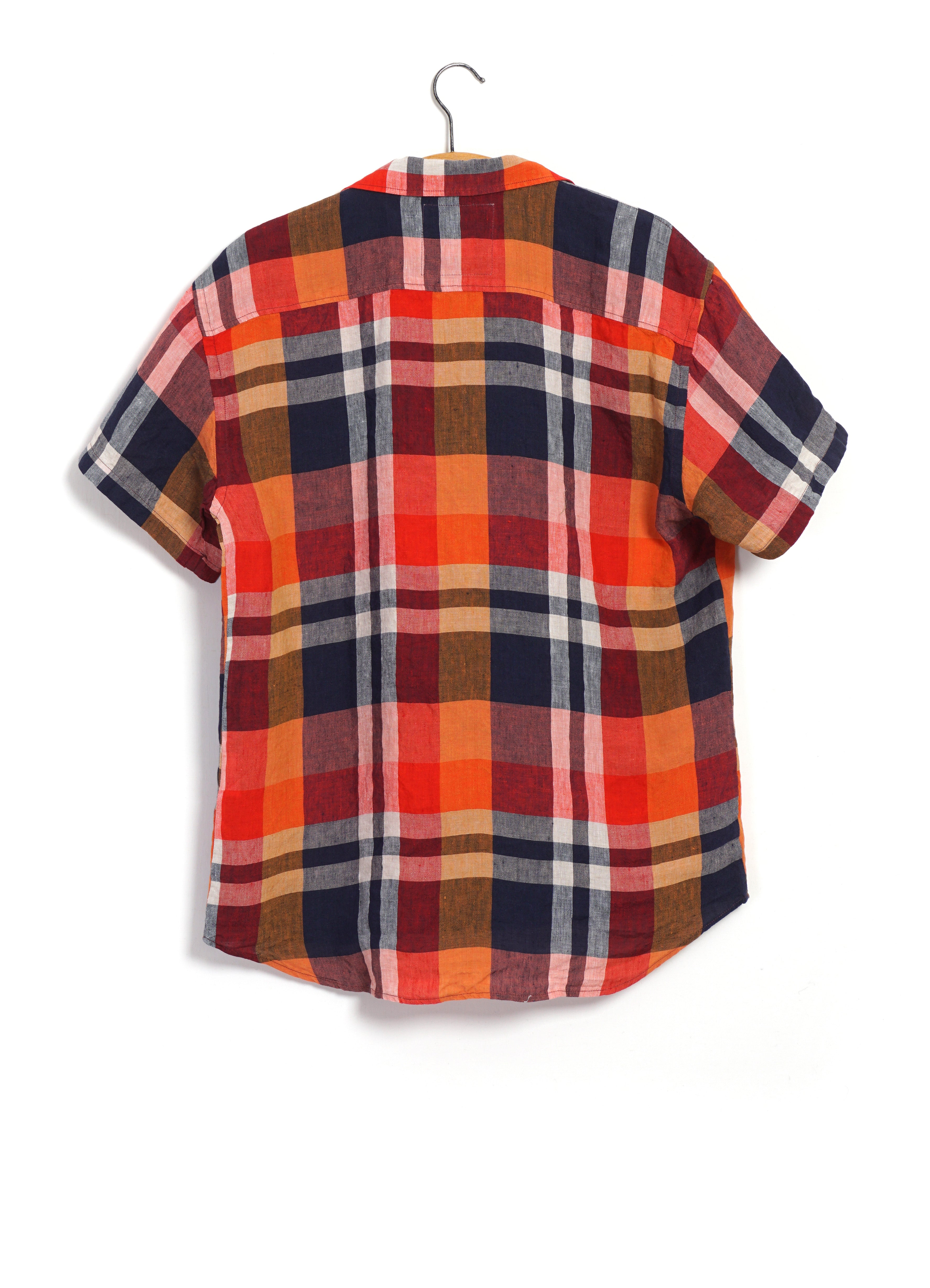 JONNY | Short Sleeve Shirt | Big Red Checks