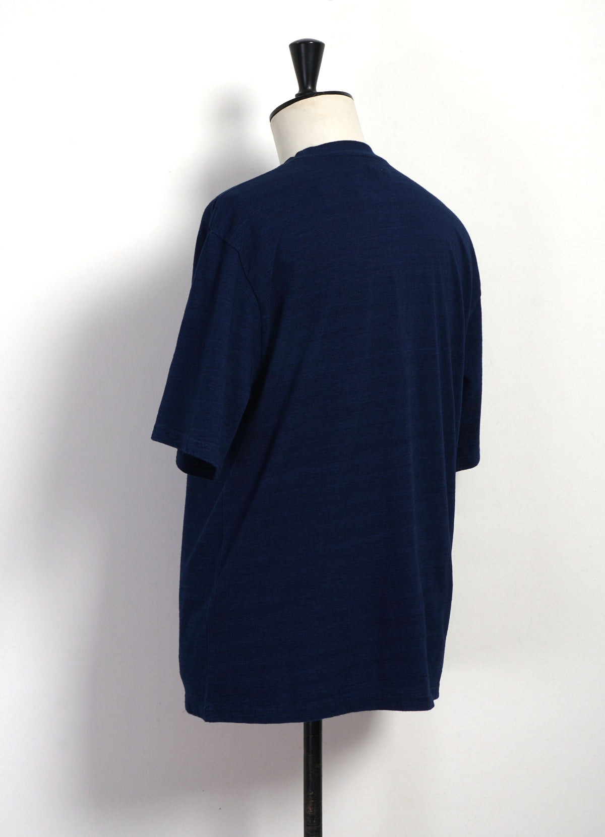 PECKISH ANCHOR | Jersey Crew Tee | Real Indigo