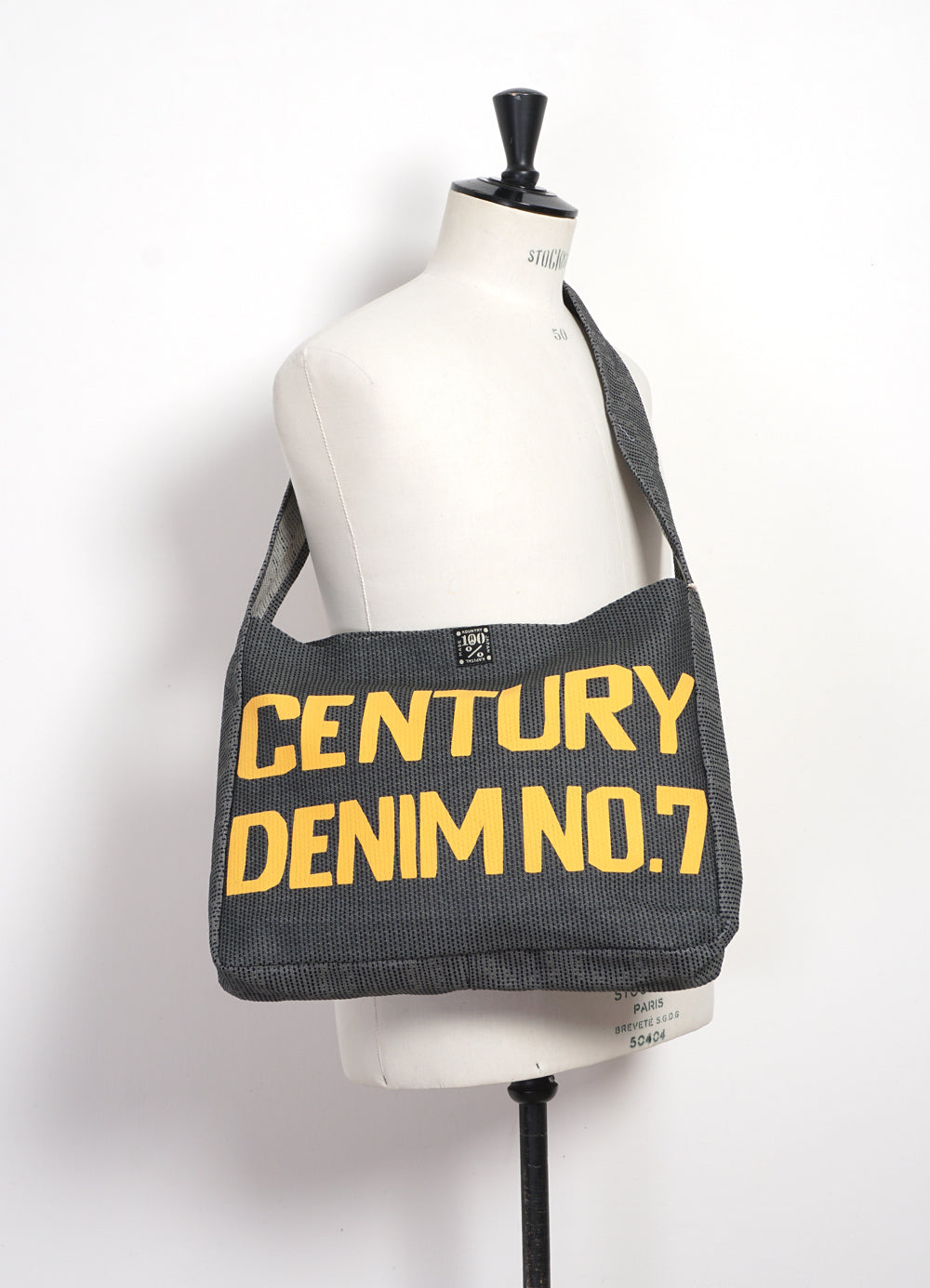 KOUNTRY BOOK BAG | Century Denim Bag | N7S(Silver)