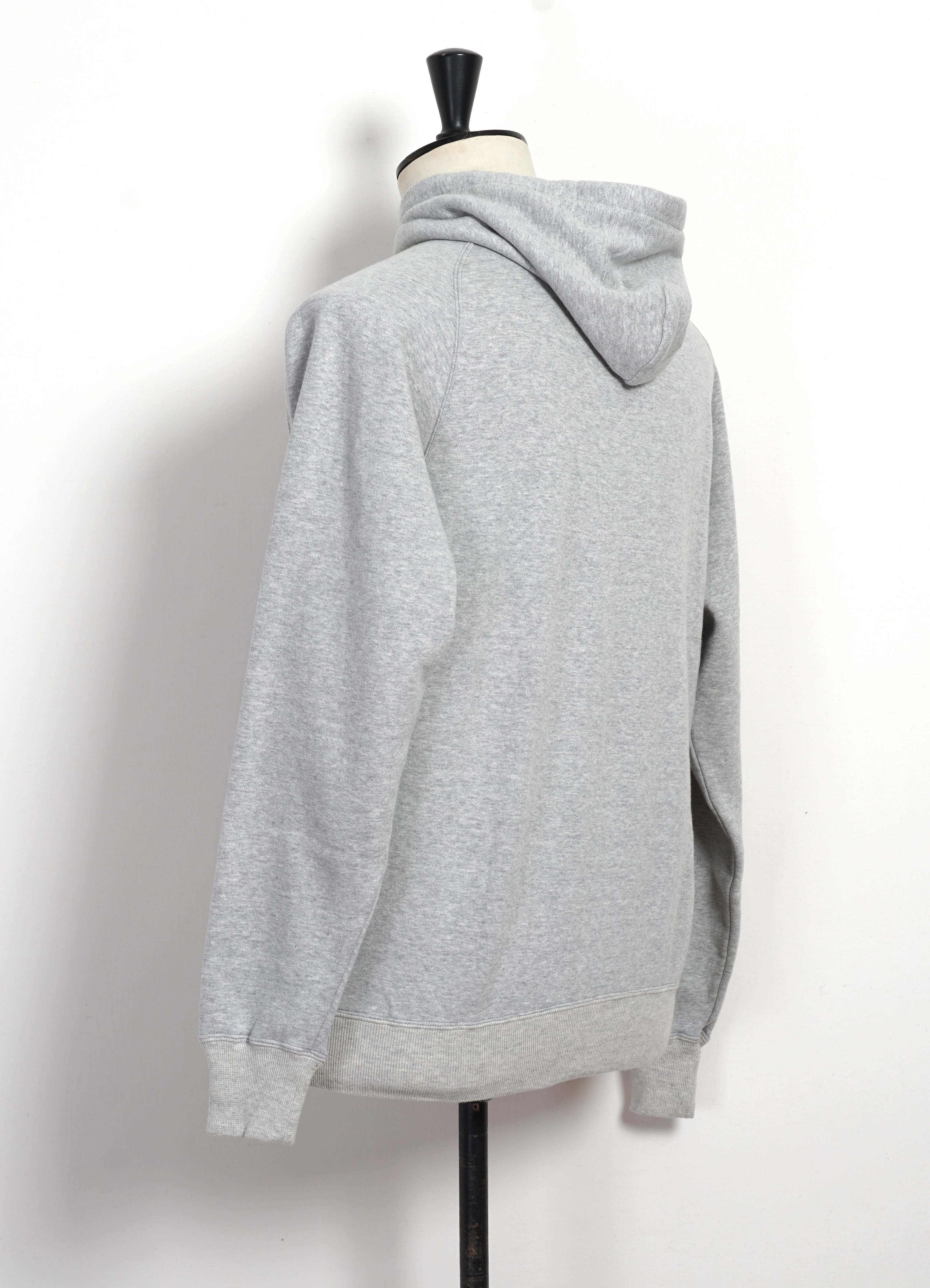 EHU'KAI | Brushed Fleece Hoodie | Hambledon Grey