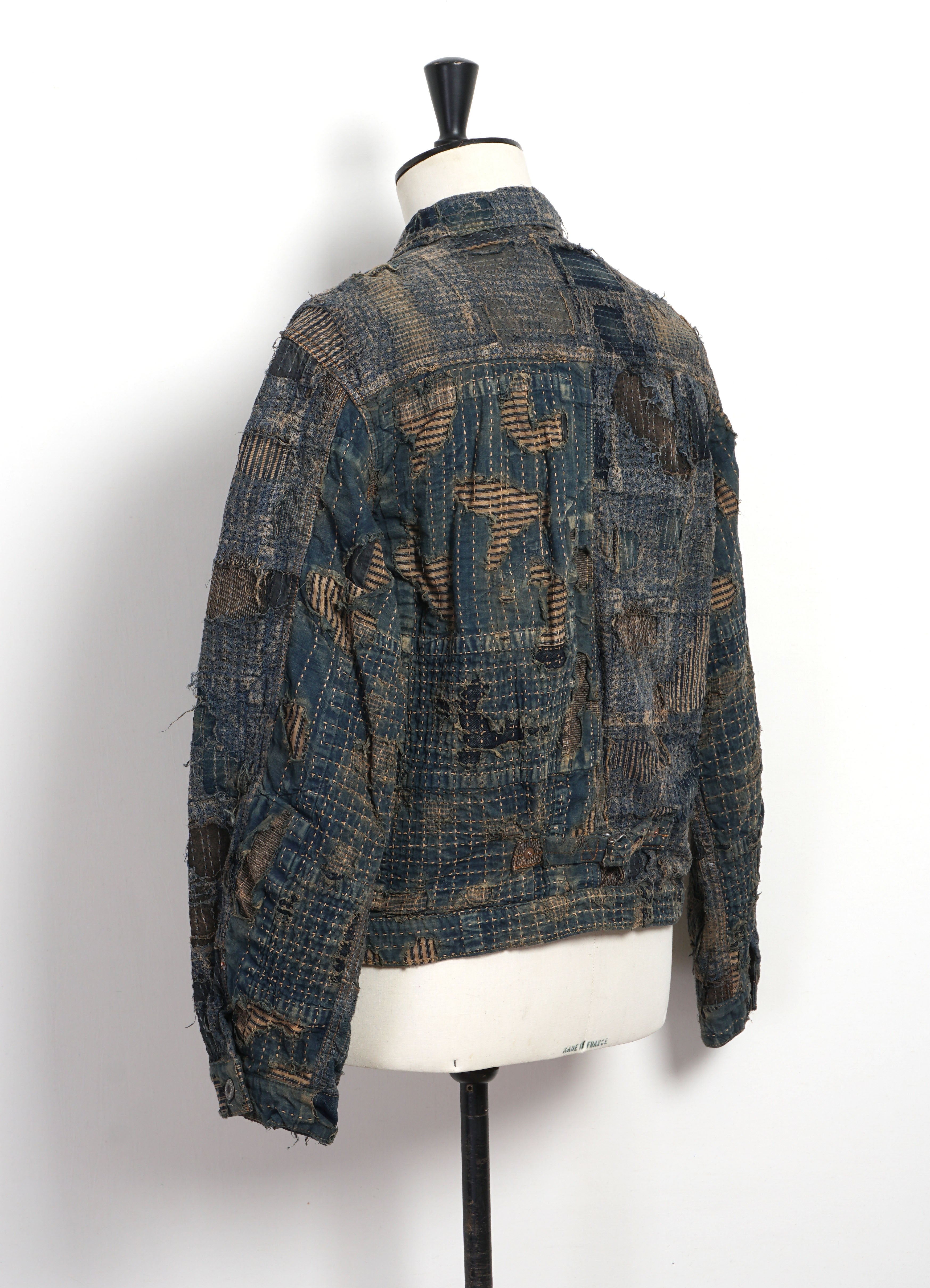 Kapital-Black-Boro-Jacket-