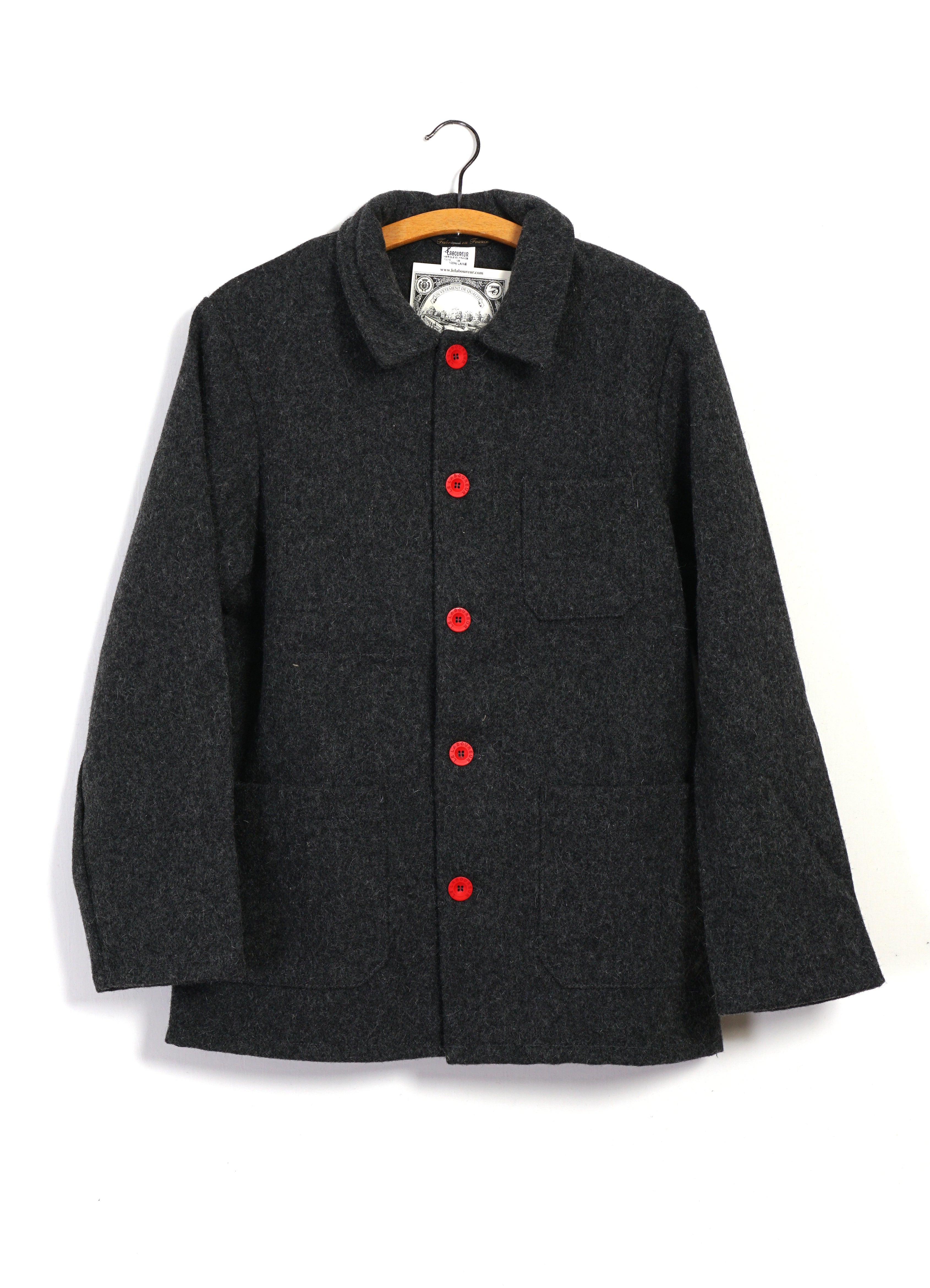 WORK JACKET | Wool | Grey