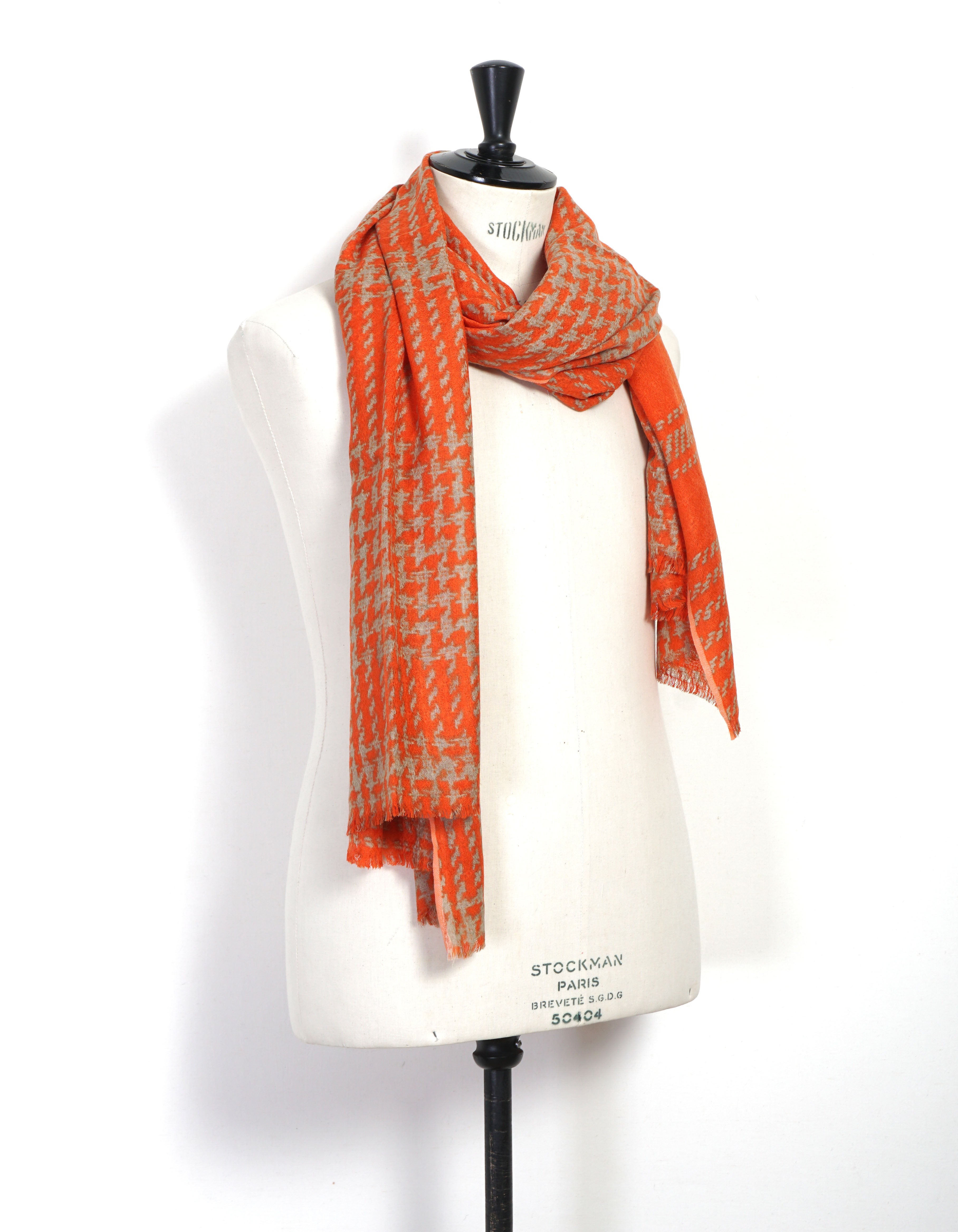 GR ECHARPE | Wool Stole | Ai-Flame