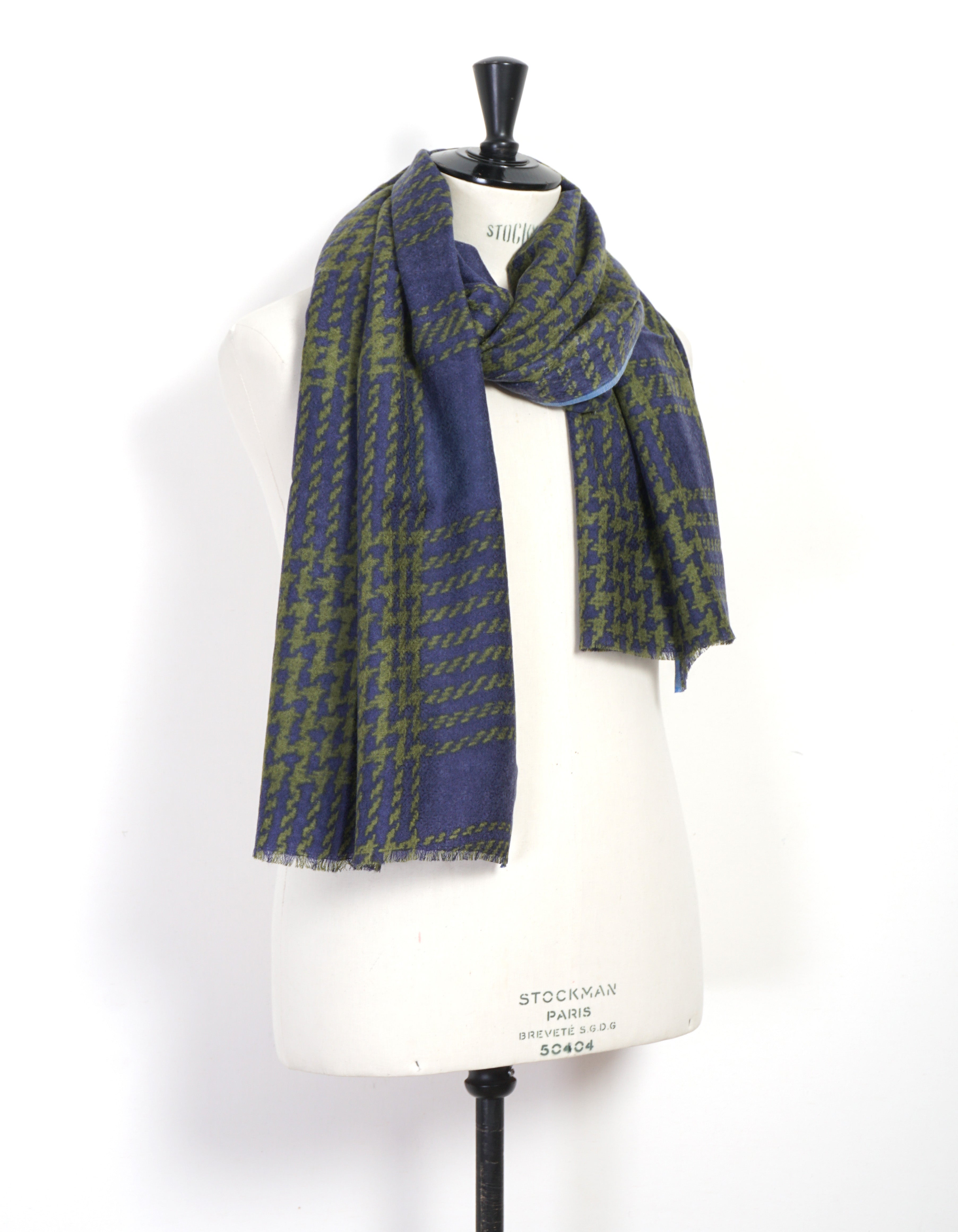 GR ECHARPE | Wool Stole | Am-Marine