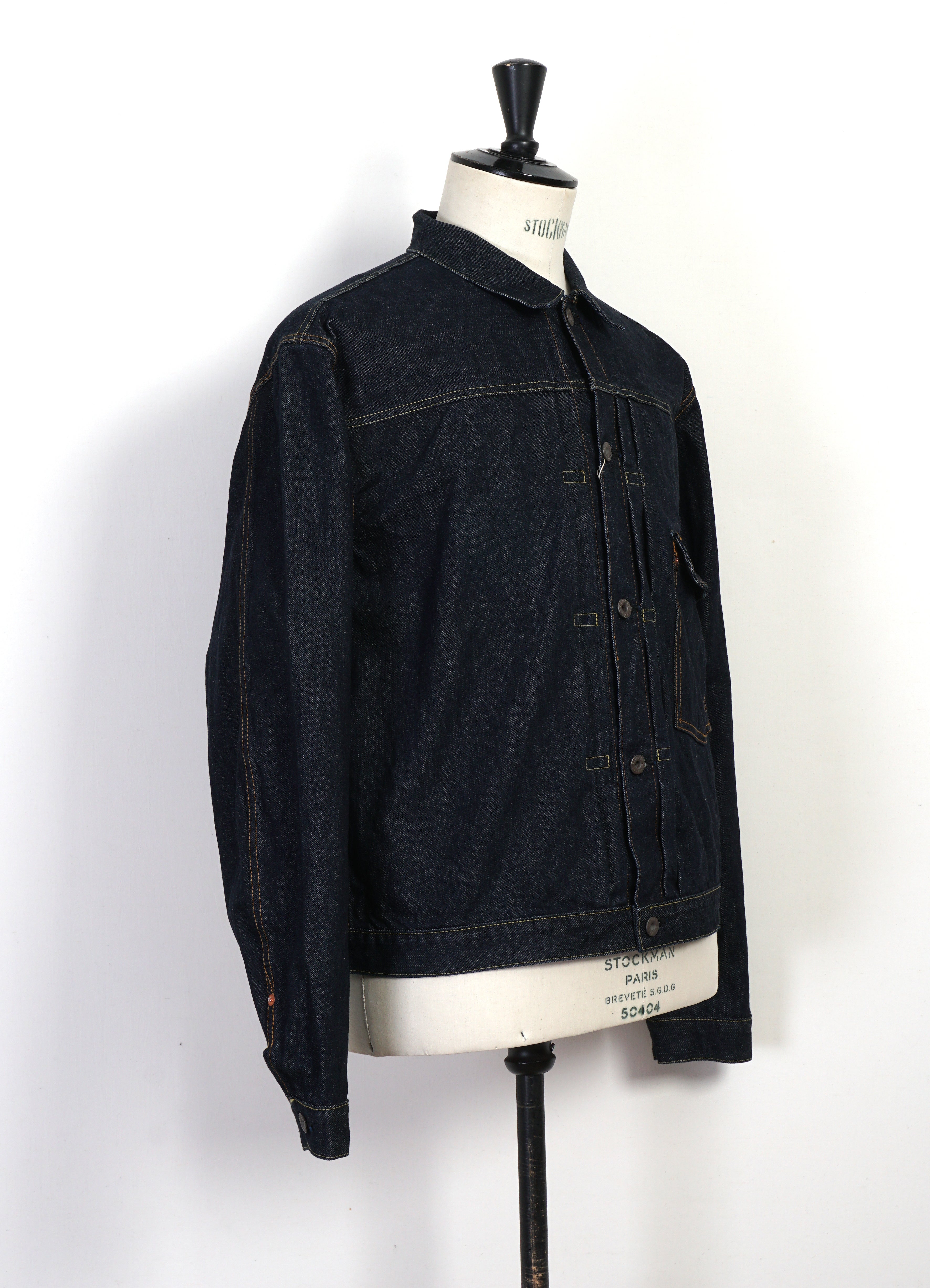 Men's Vintage Street Biker Zipper Stand Collar Denim Jacket Blue XS at  Amazon Men's Clothing store