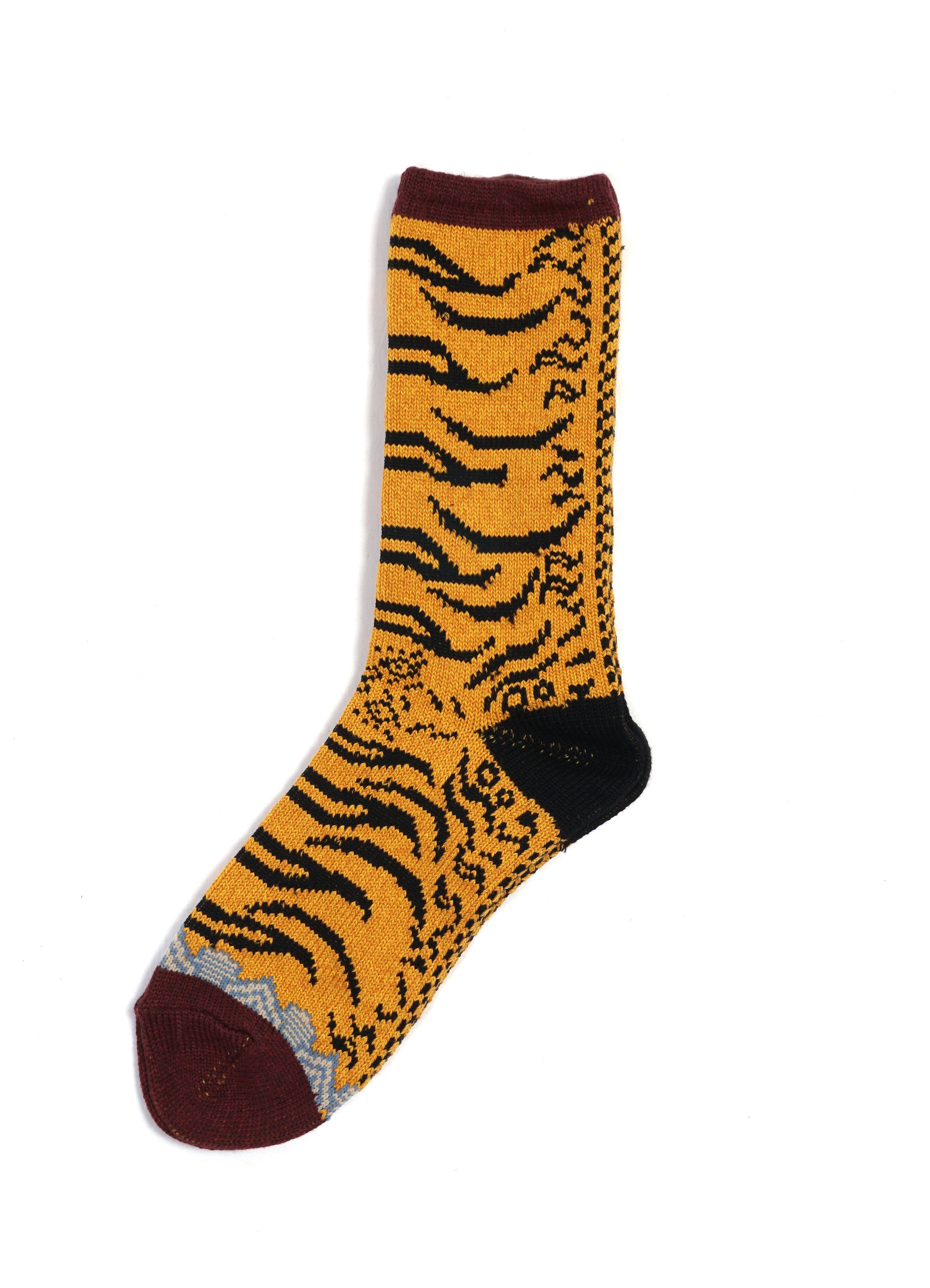 TIGER | 84 Yarns Nepal Socks | Yellow