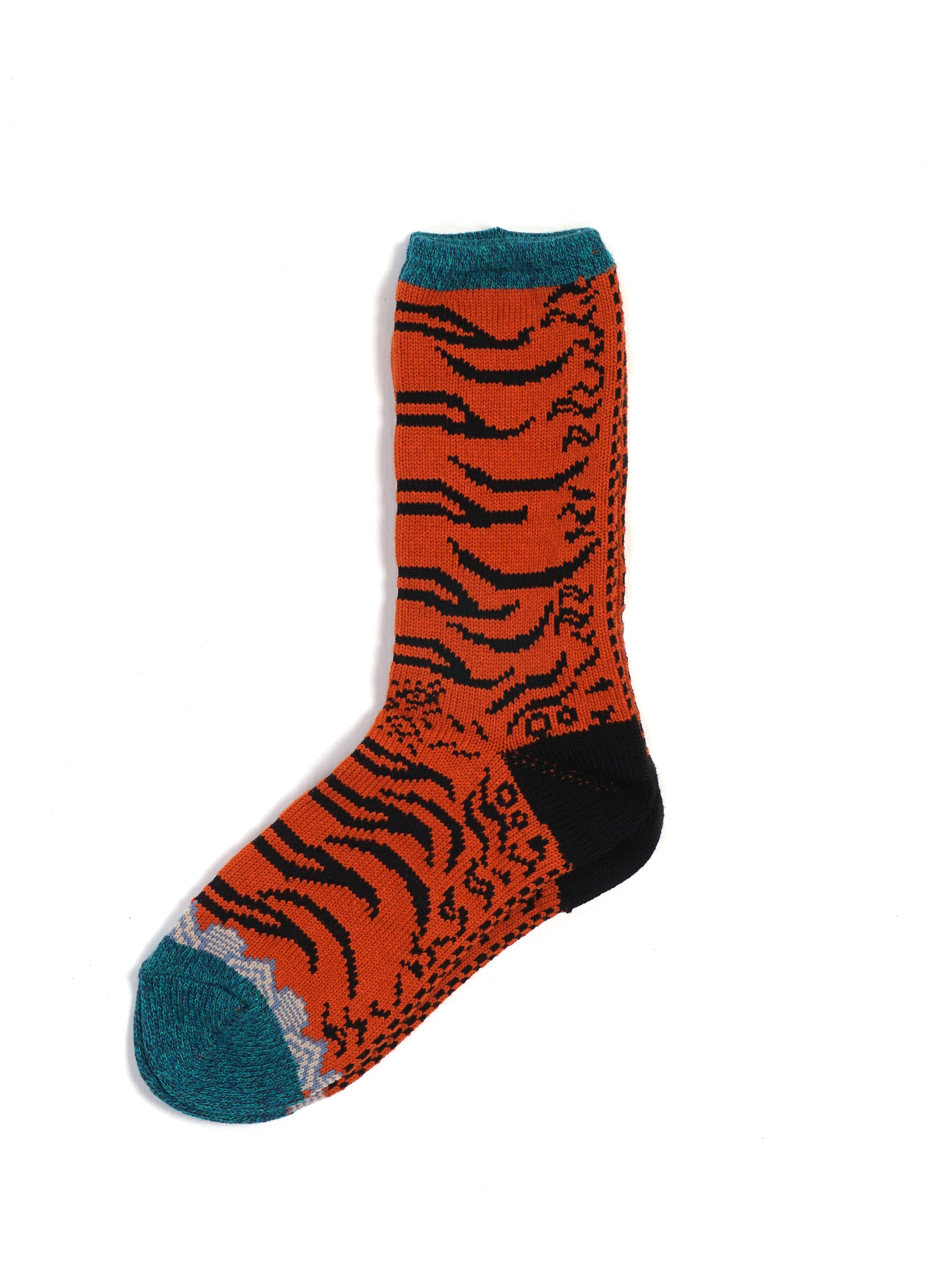 TIGER | 84 Yarns Nepal Socks | Orange
