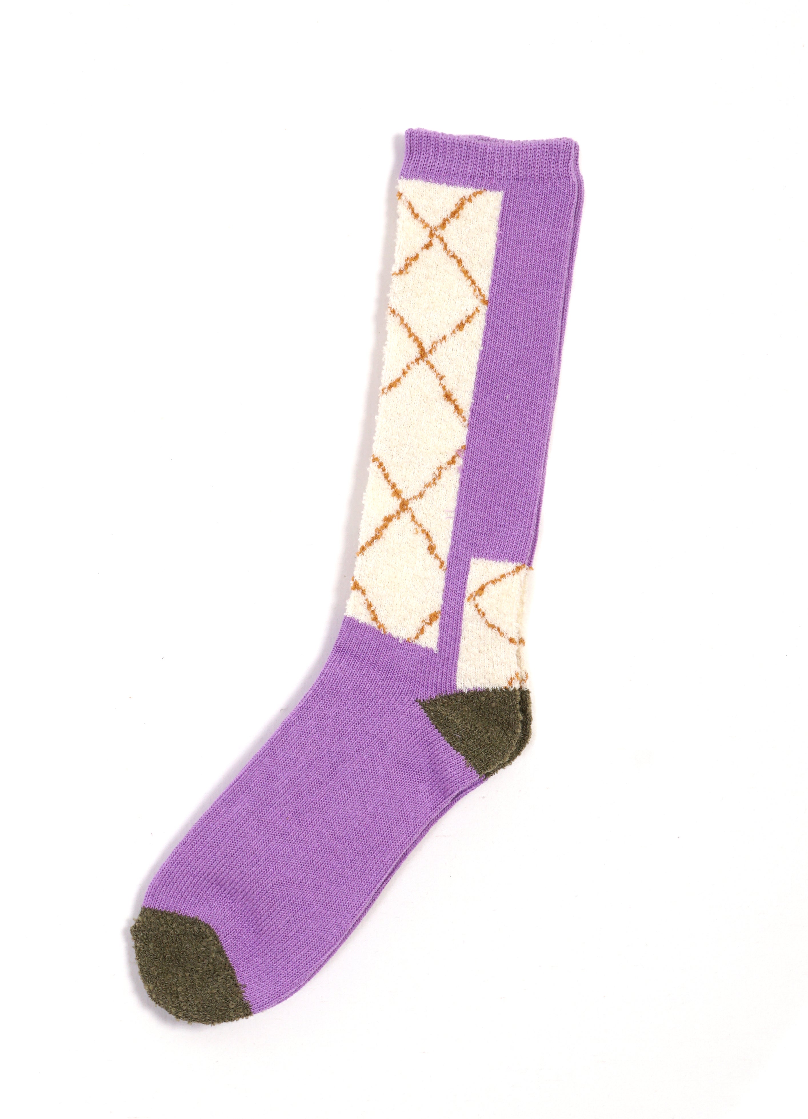 SMITH | 84 Yarns Socks | Purple