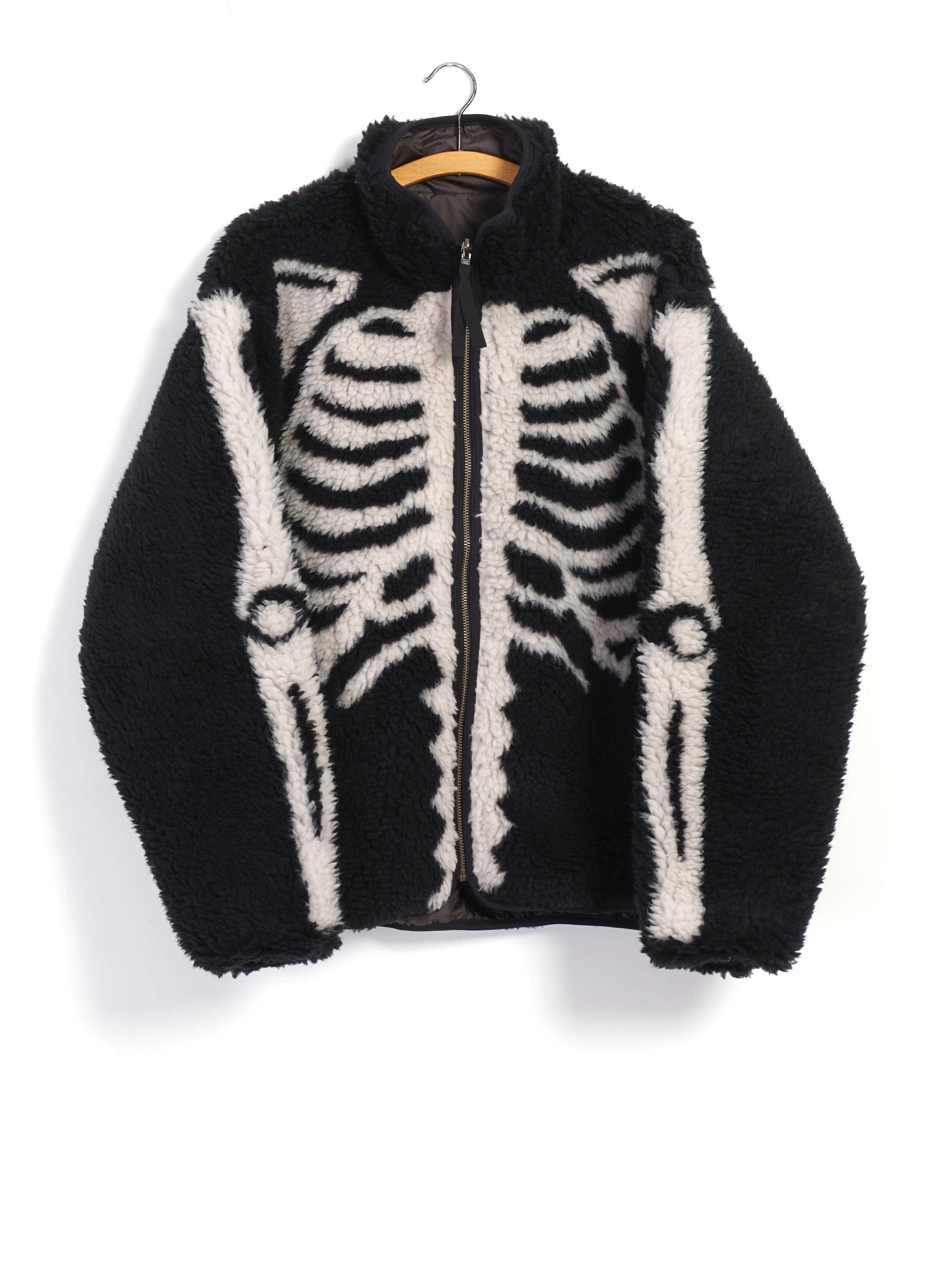 BONE | Reversible Boa Fleece | Black – HANSEN Garments