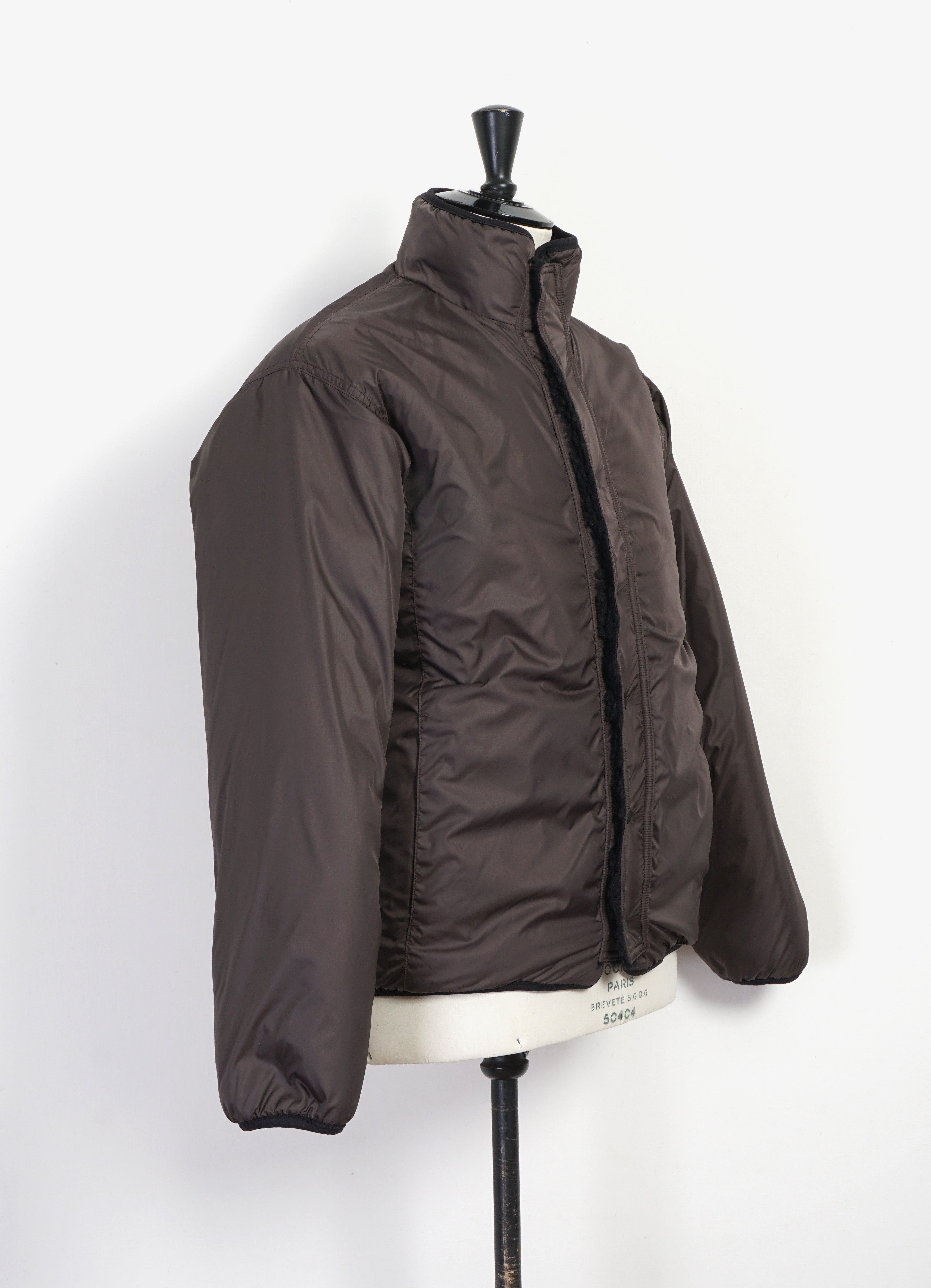 BONE | Reversible Boa Fleece | Black