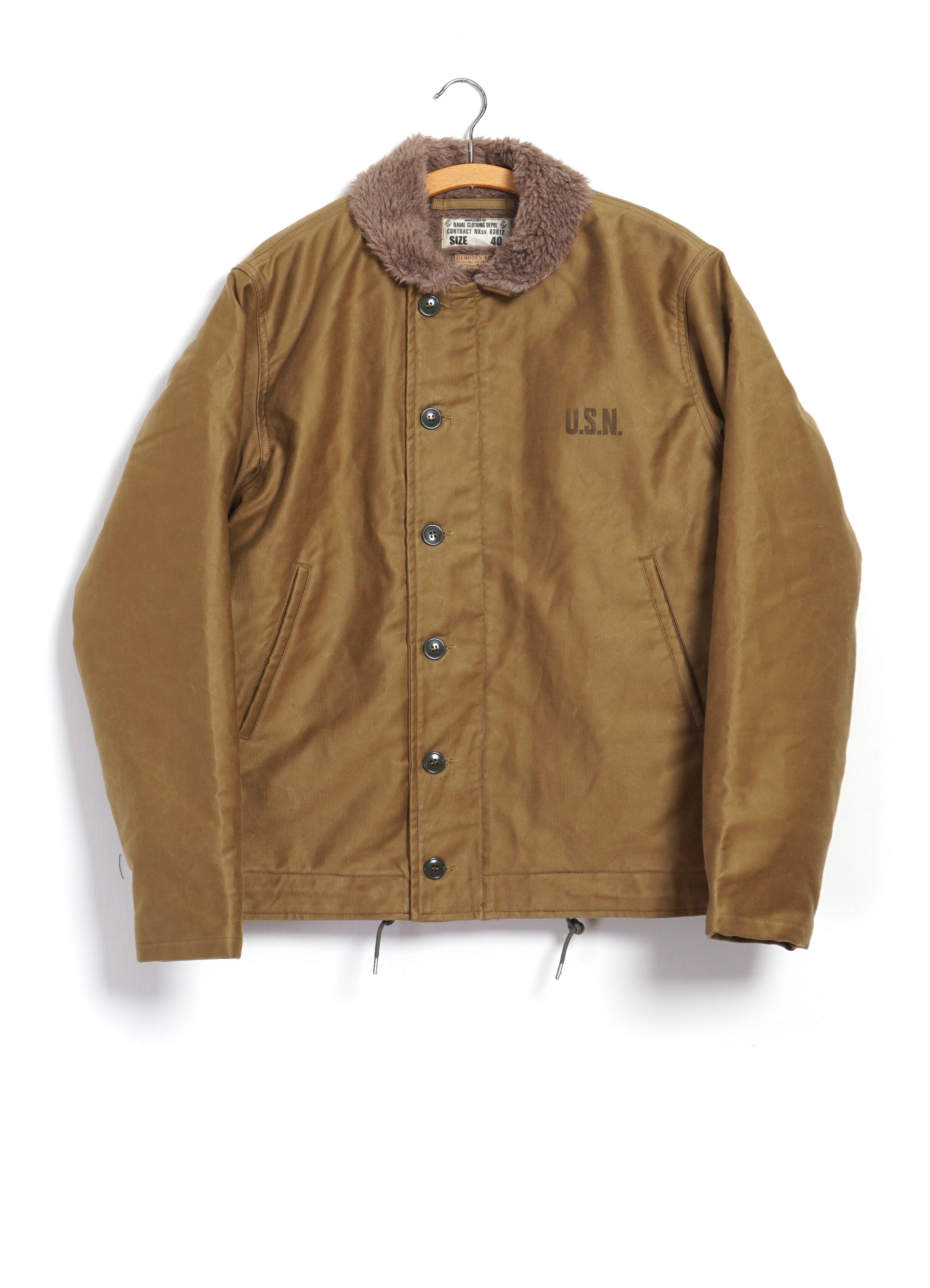 N-1 DEMOTEX-ED JACKET | Khaki – HANSEN Garments