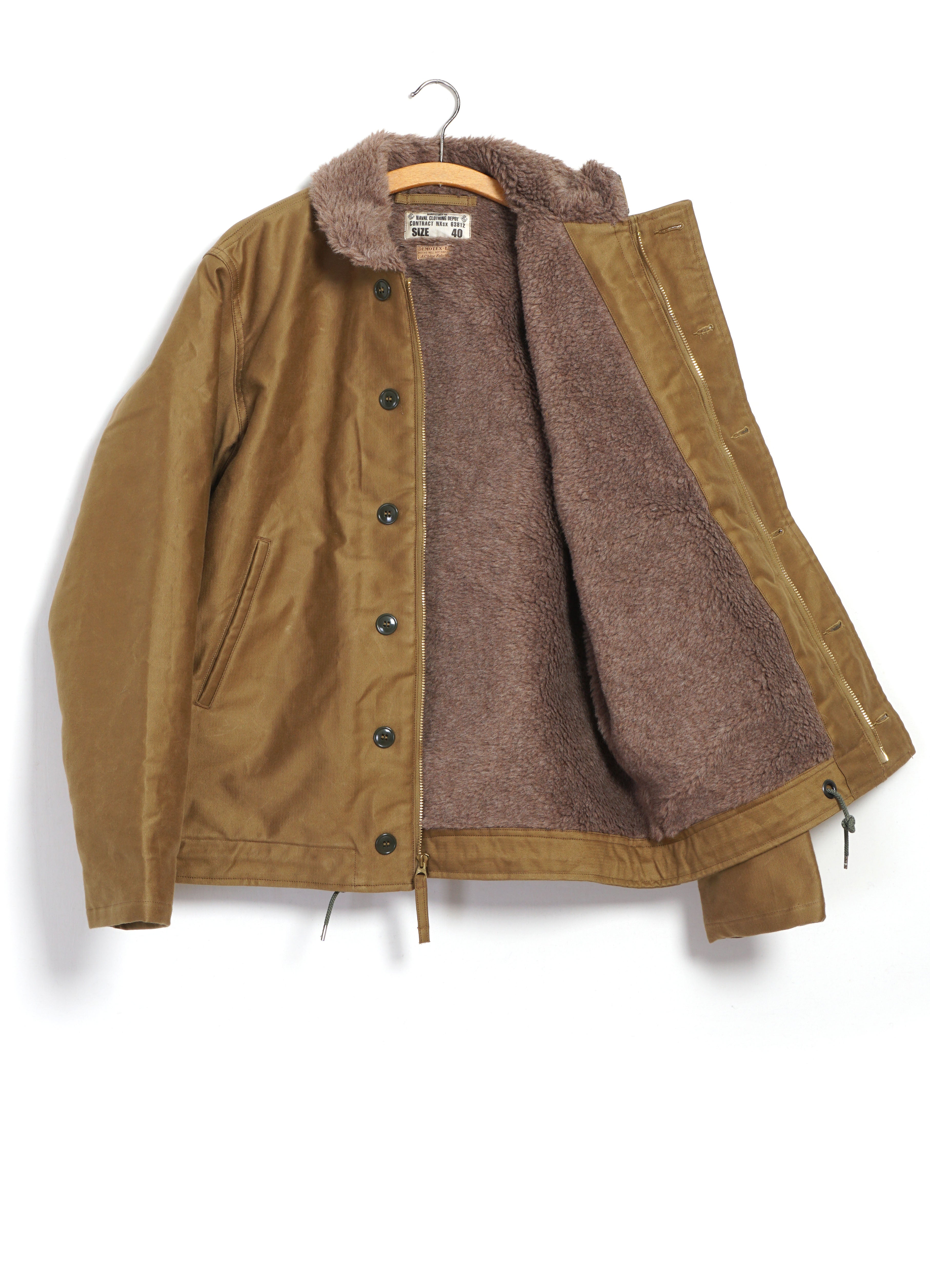 モイスティーヌ N-1 DEMOTEX-ED JACKET | Khaki – HANSEN Garments