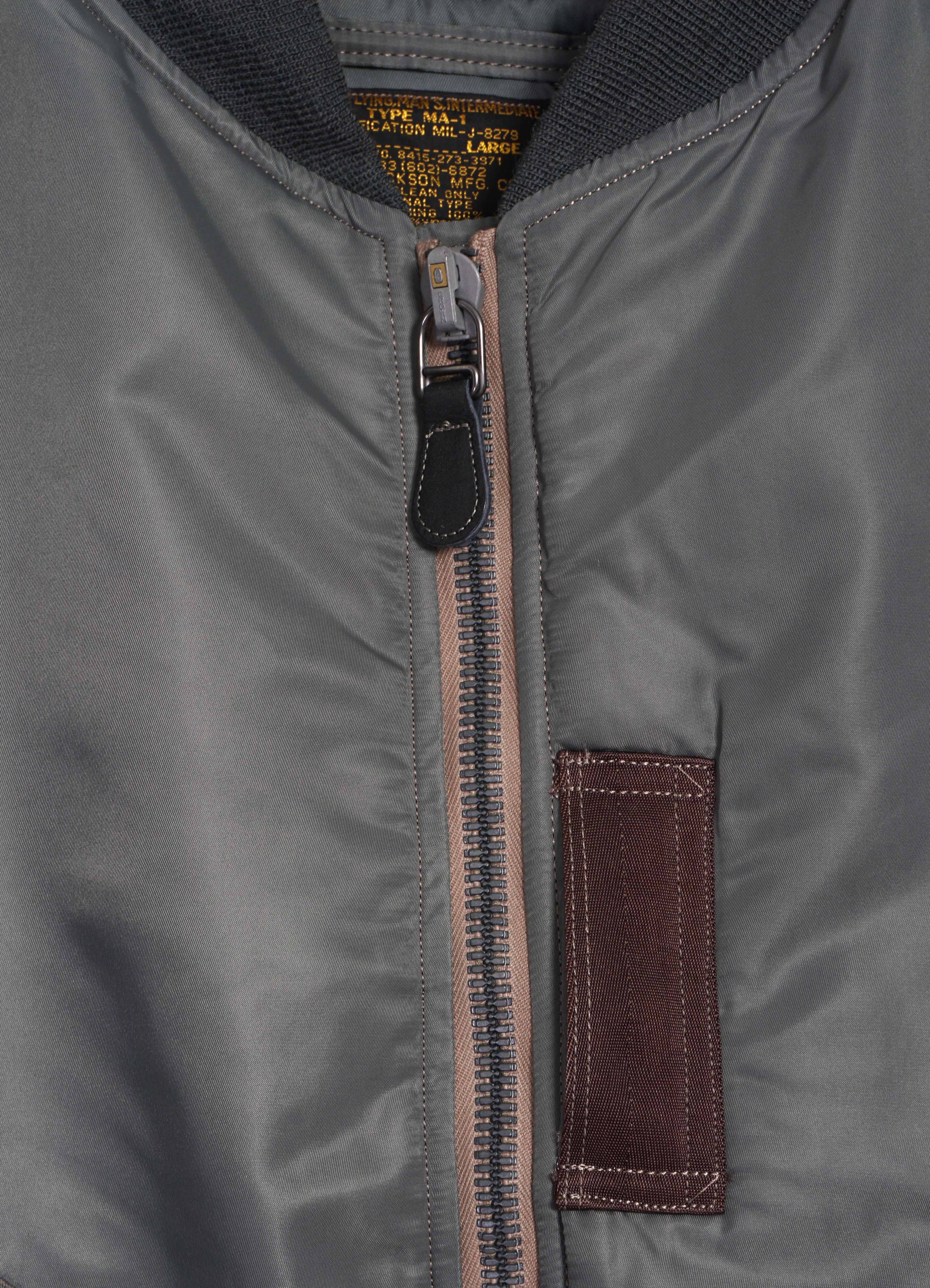 MA-1 SLENDER JACKET | Sage Green