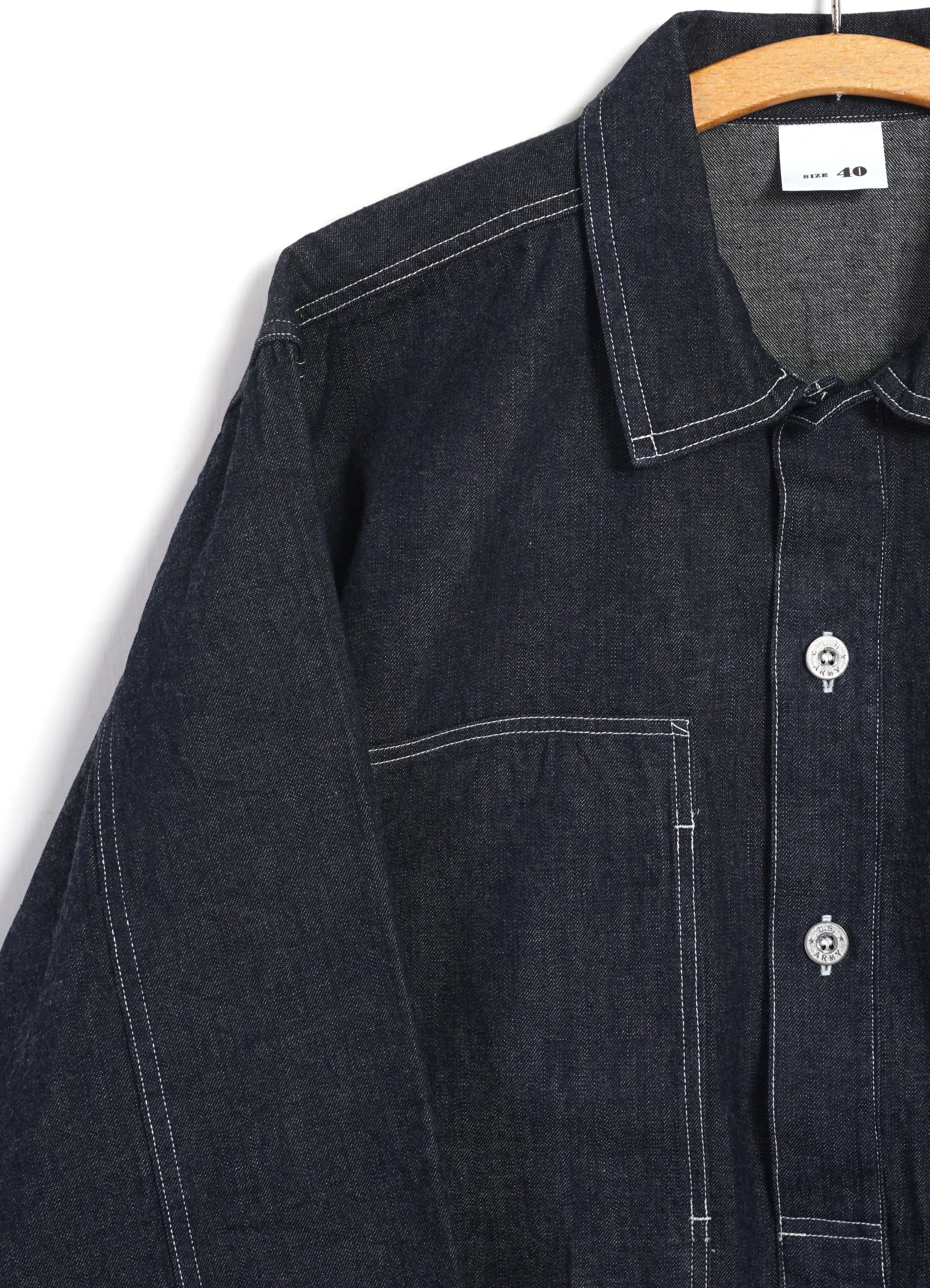 U.S. ARMY DENIM PULLOVER JACKET | Indigo