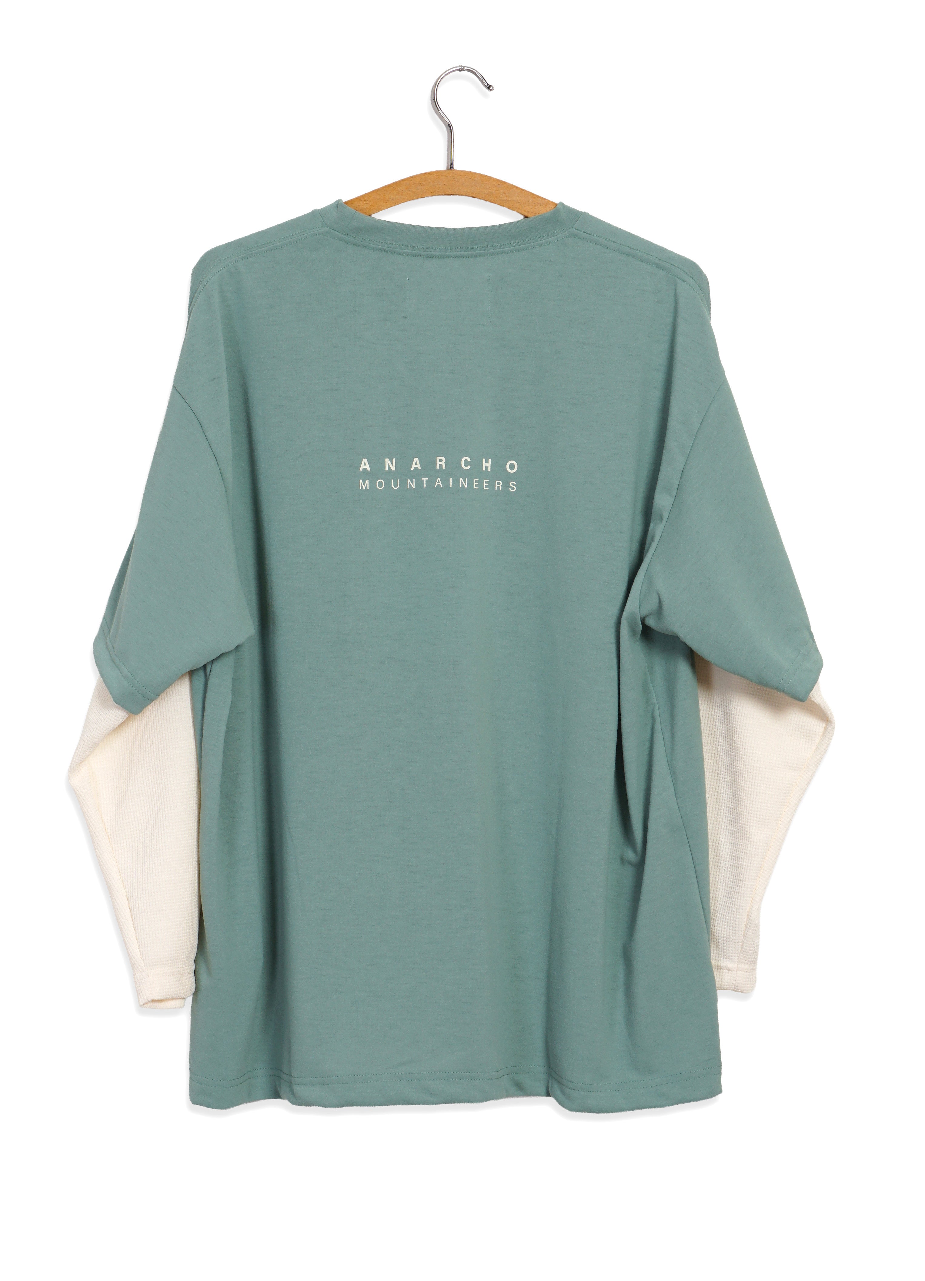 LAYERED TEE | Two Layer T-shirt | Sage & Ivory