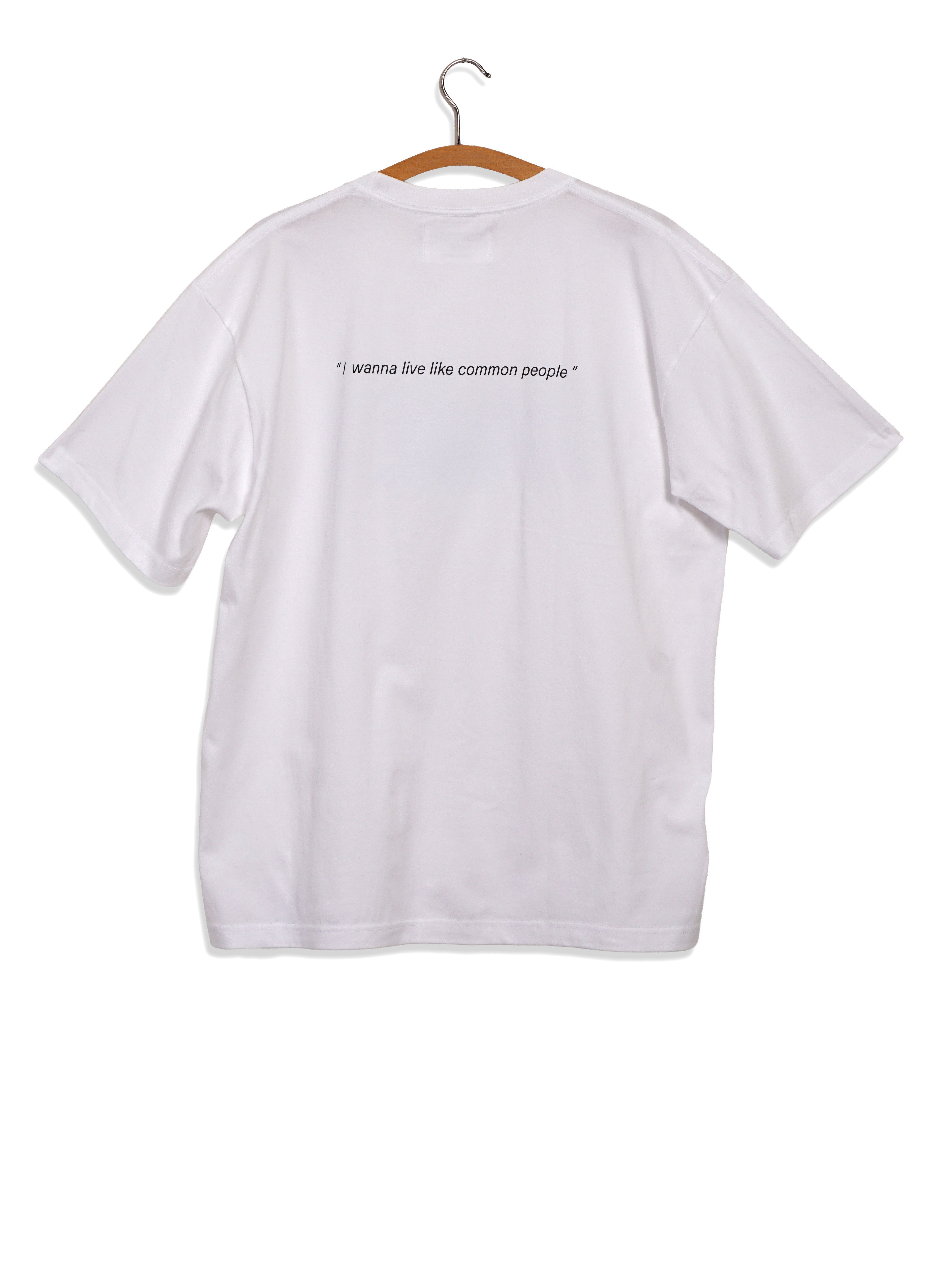 COMMON PEOPLE | Print T-shirt | White