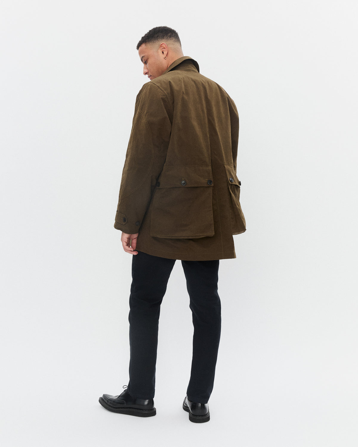 DEREK 32-78-6 | Oversized Field Jacket | Khaki
