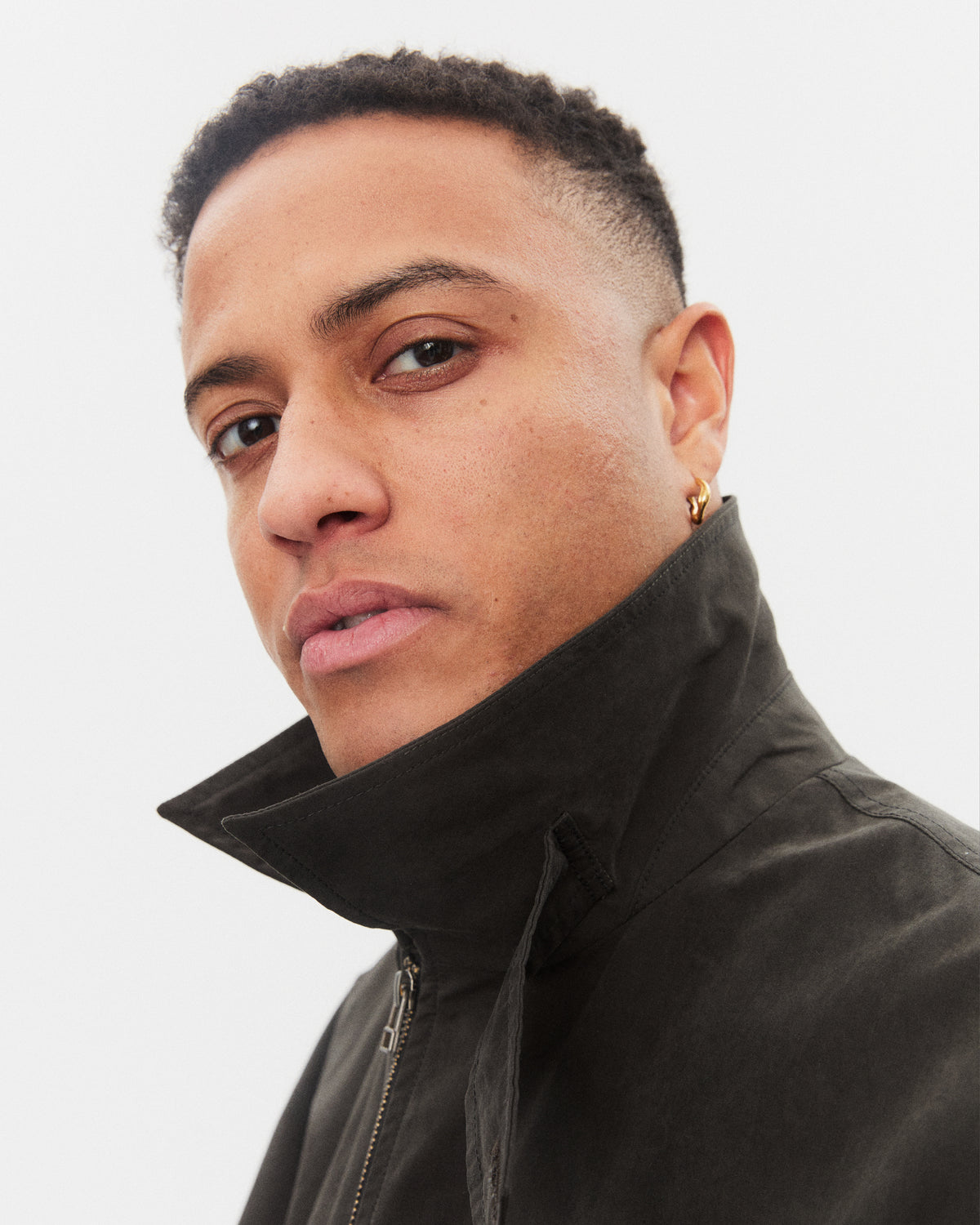 DEREK 32-78-7 | Oversized Field Jacket | Dark Grey