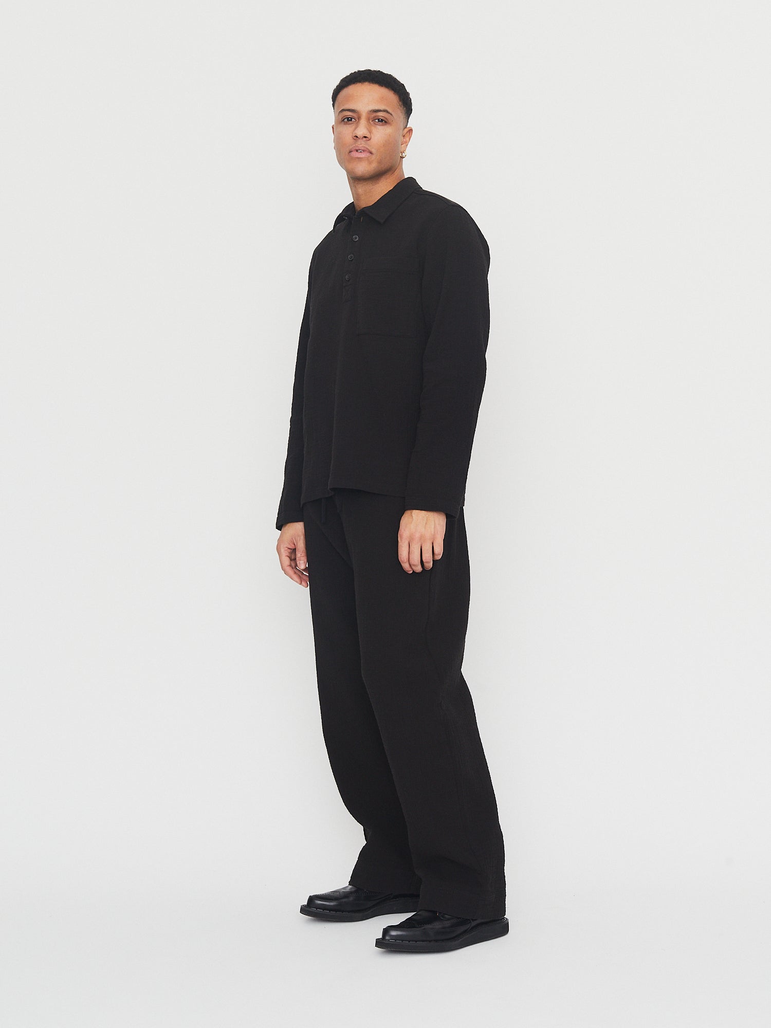 EMIR 30-23-2 | Casual Drawstring Pants | Double Black