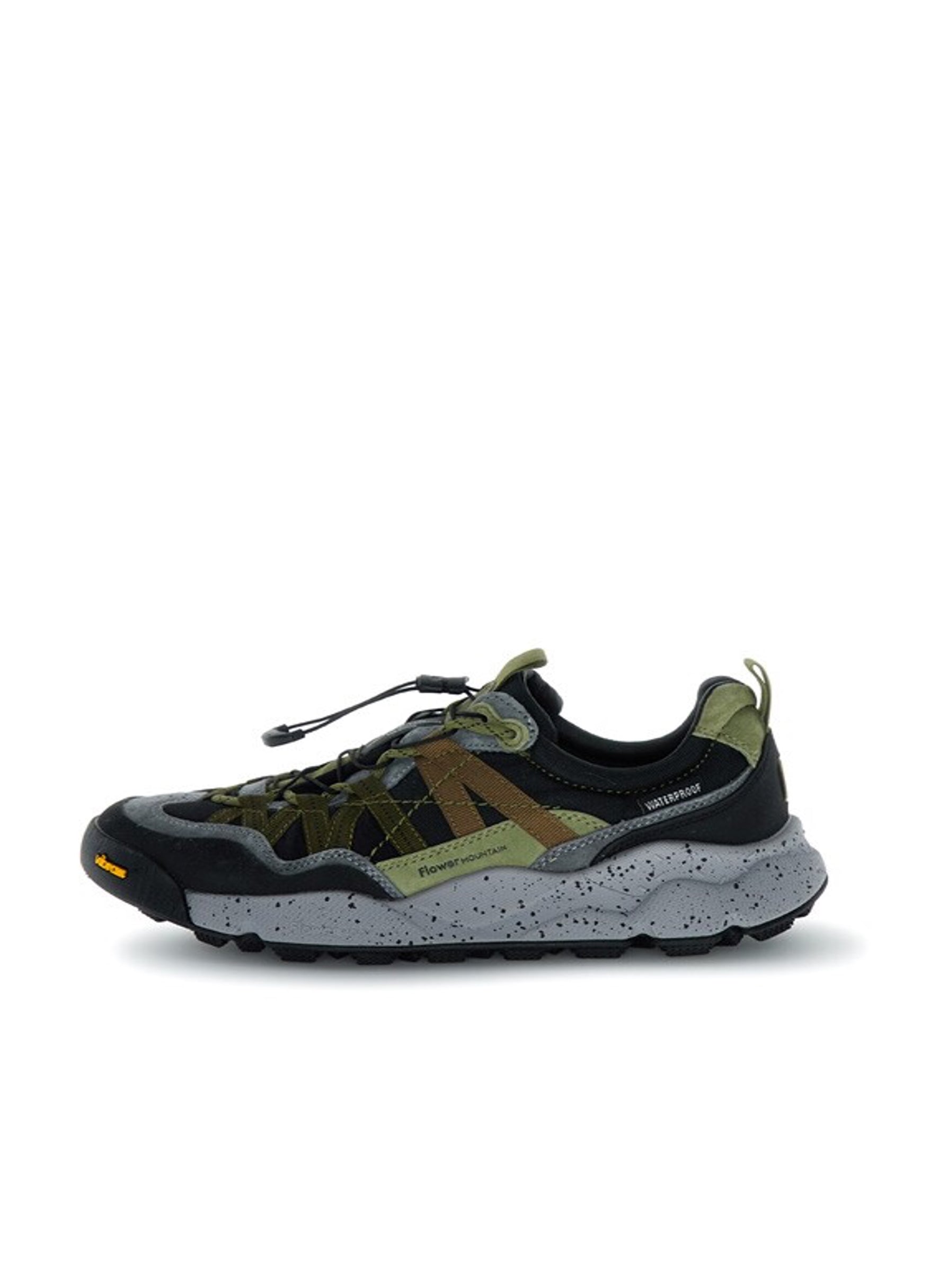 IWANO 2 UNI | Waterproof Suede & Nylon Sneaker | Anthracite/Dark Grey