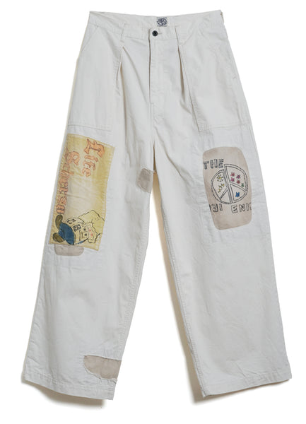 ★PERSTEP☆WASHED EASY FATIGUE PANTS★ Easy Pant- cotton ripstop (olive) - Tellason