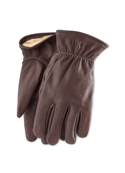 LEATHER GLOVE | Lined Buckskin | Brown – HANSEN Garments