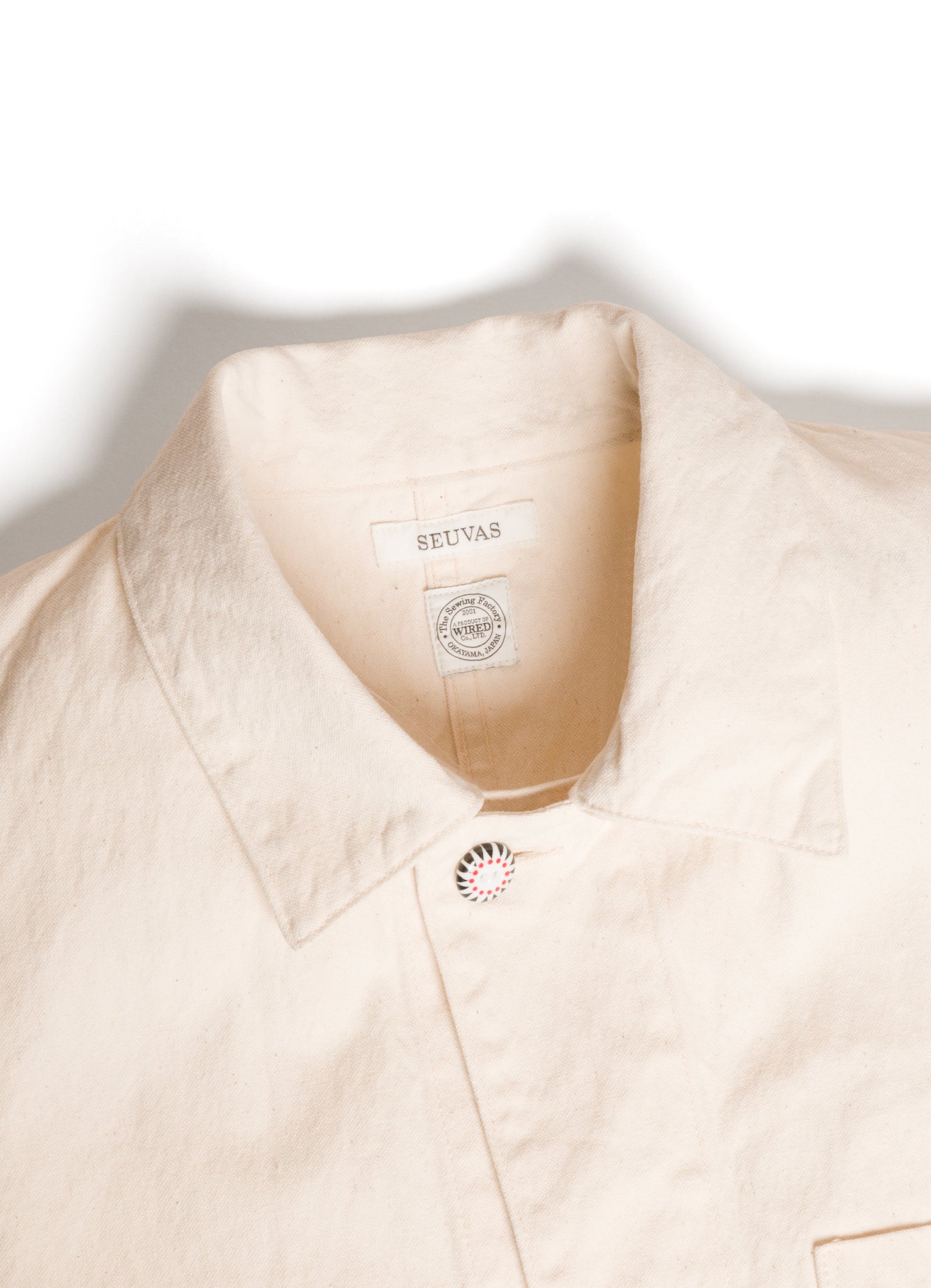 10oz Canvas Coverall | Natural Indigo