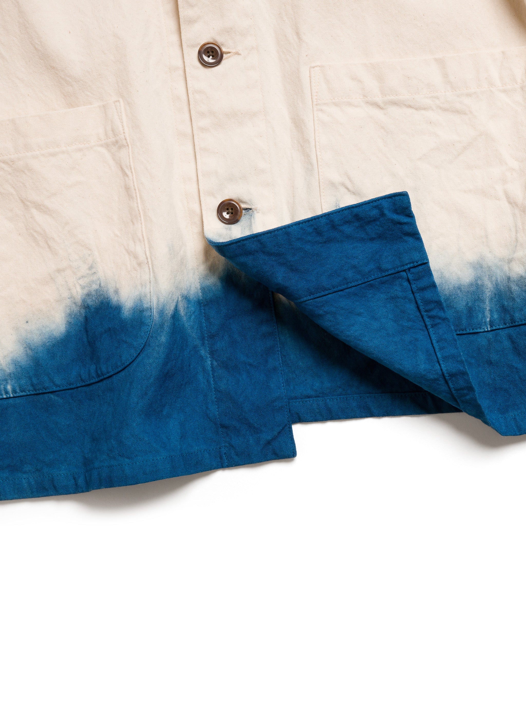 10oz Canvas Coverall | Natural Indigo