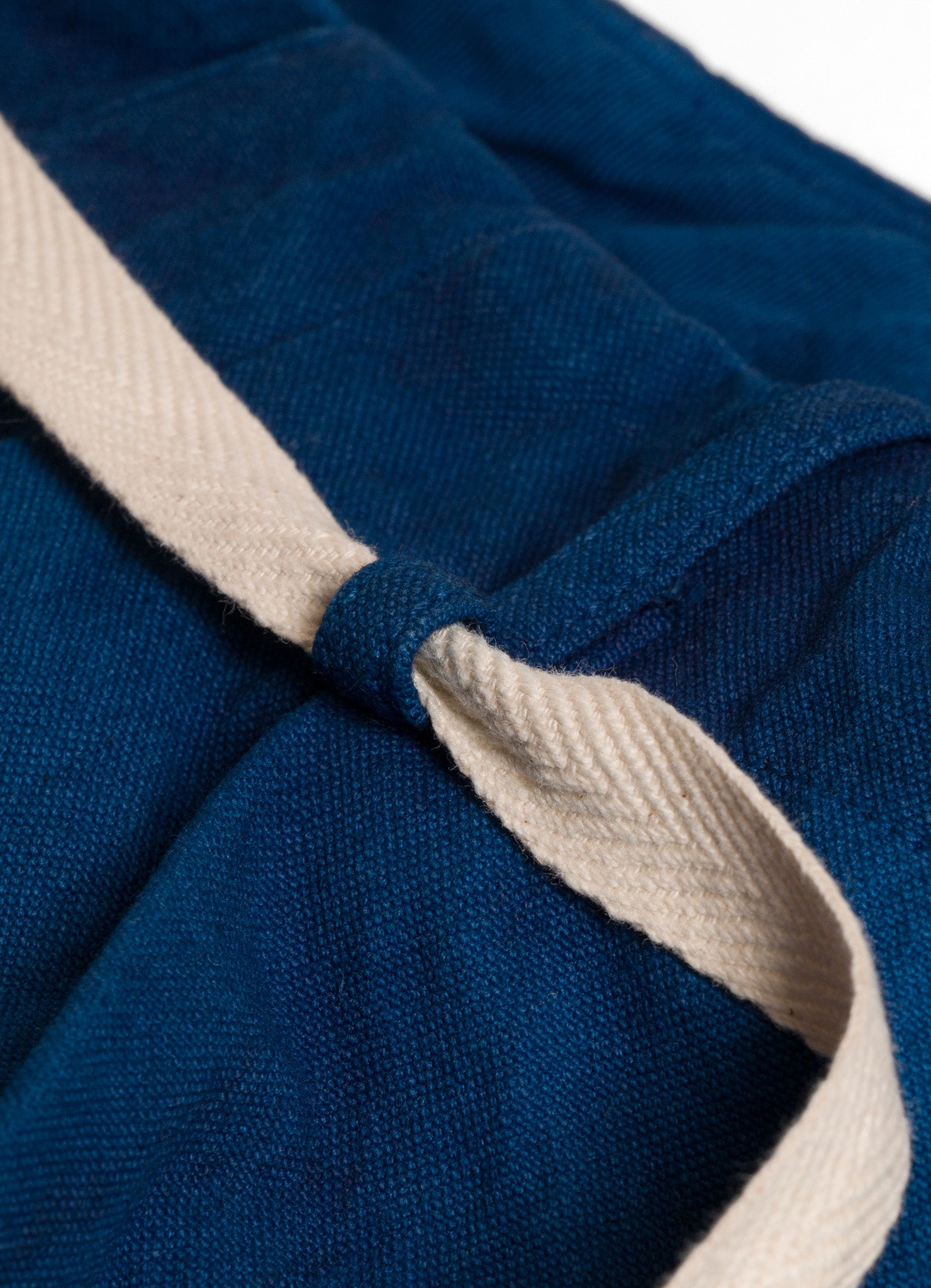 10oz Canvas Tapered 2Tuck Pants | Natural Indigo