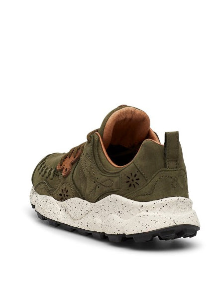 YAMANO | Soft Suede Sneaker | Nubuck Military