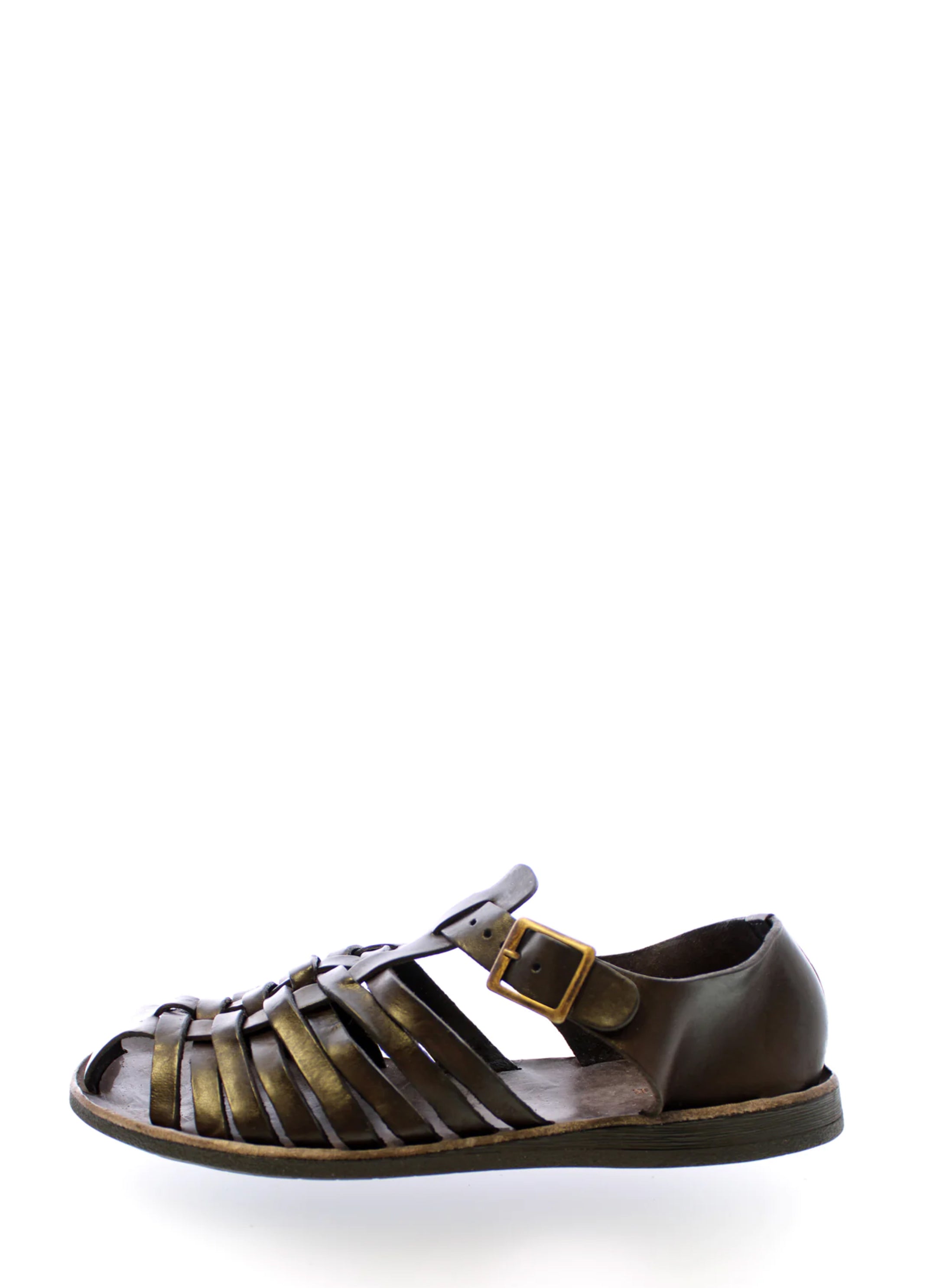ARES | Vegetable Tanned Leather Sandal | Brown