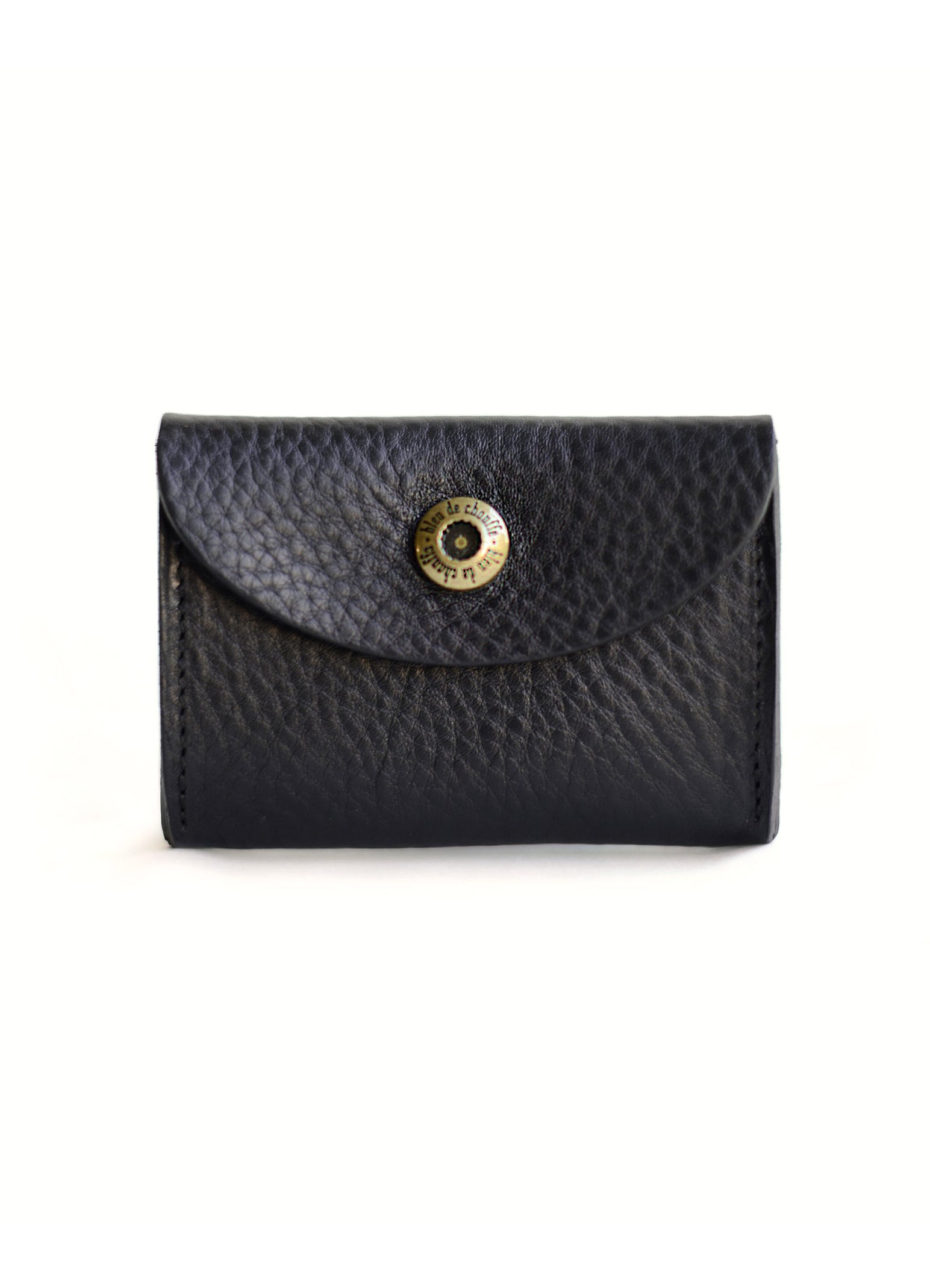 TALBIN PURSE | Vegetable Tanned Leather | Black