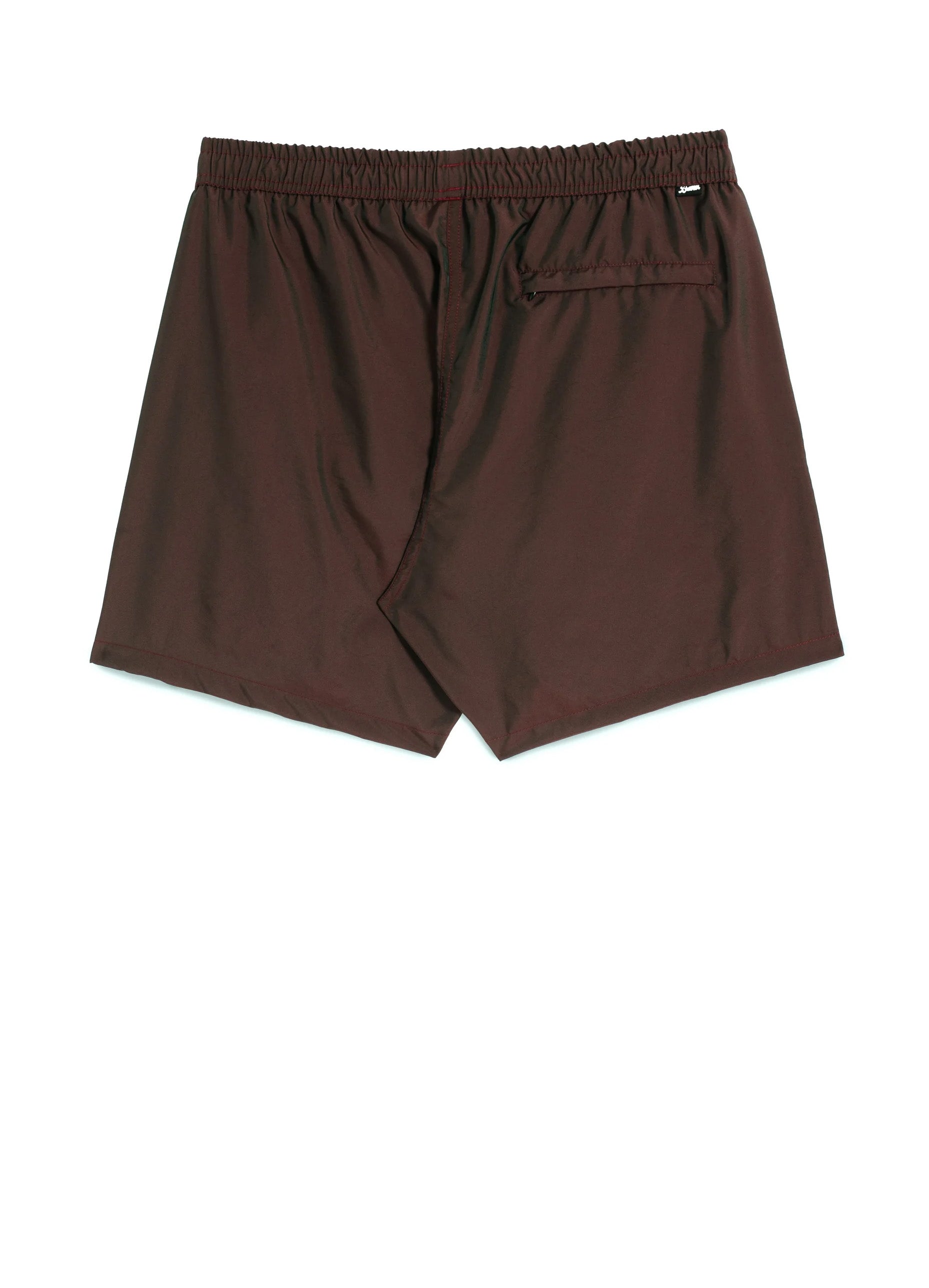 IRIDESCENT SWIM TRUNK | Umber