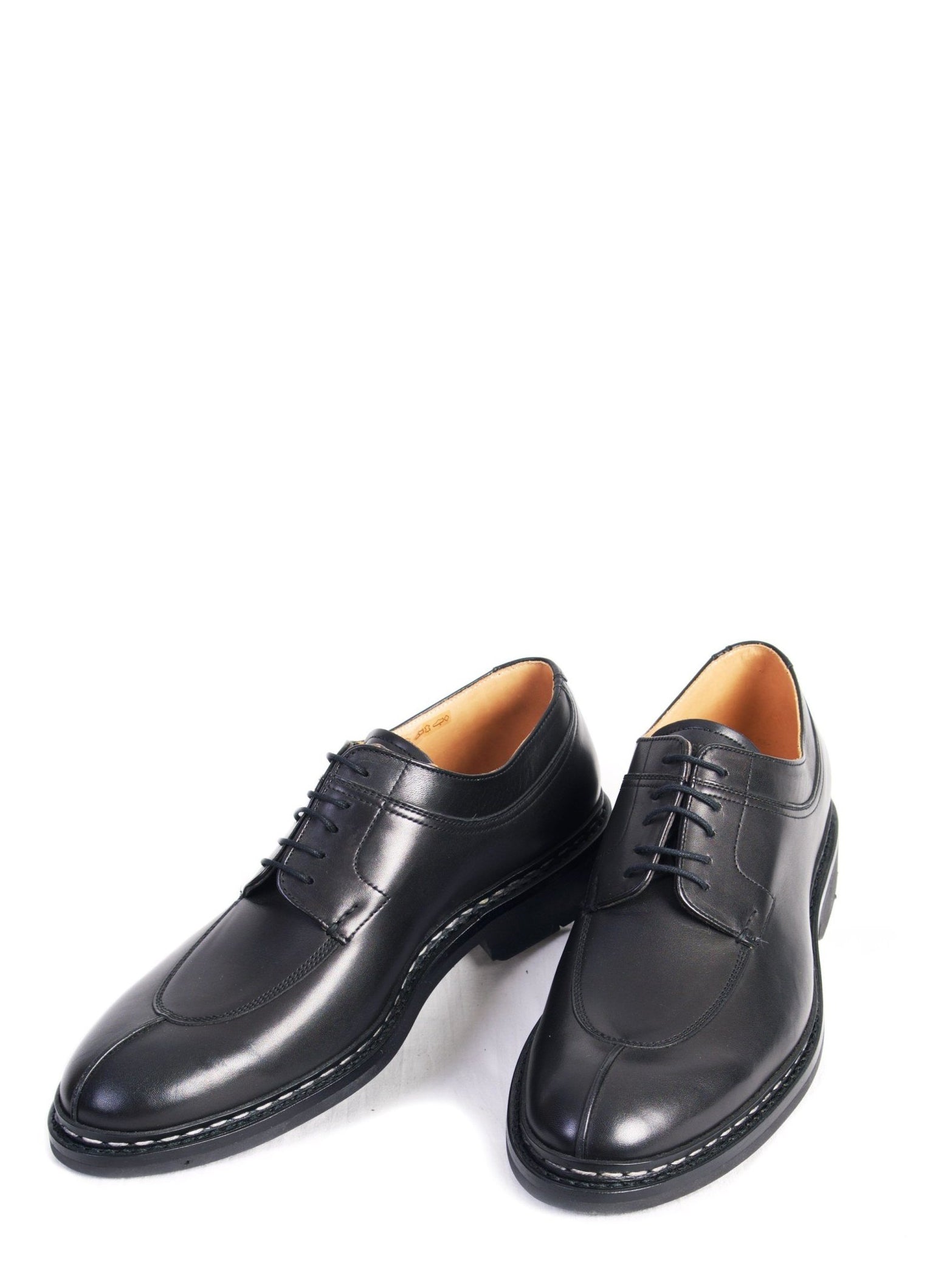 CATALPA | Leather Derby Shoe | Black