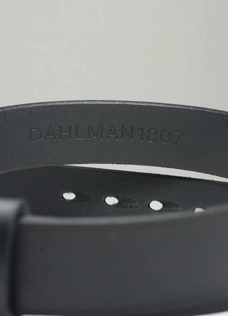 ARCHITECT | Steel Hook Leather Belt | Black/Palladium – HANSEN