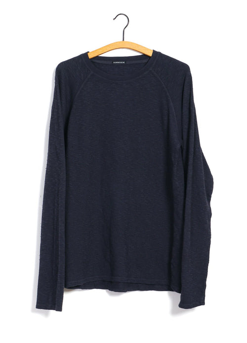 FELIX 32-110-3 | Raglan Long Sleeve T-shirt | Indigo-like