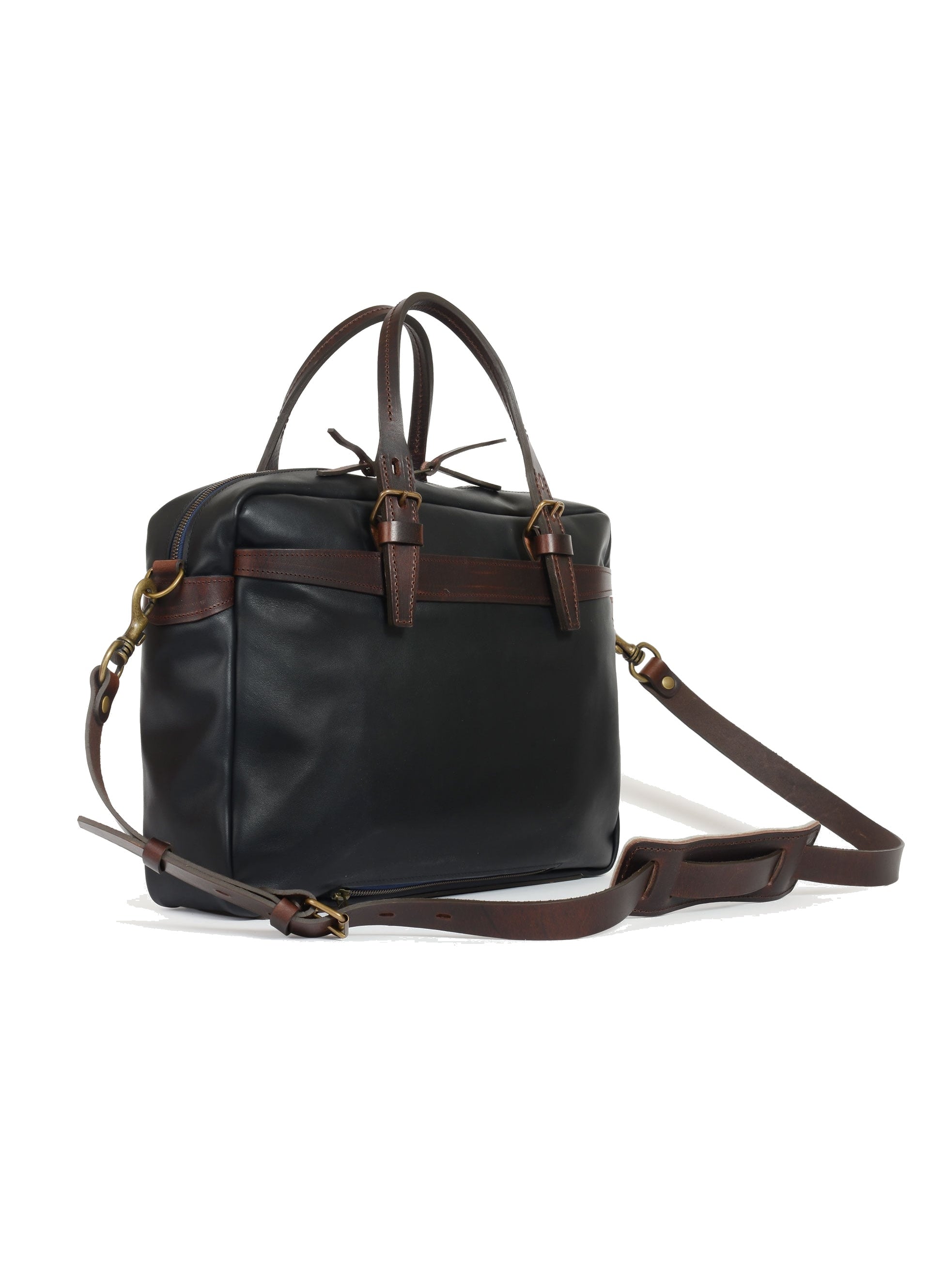 Ledger Liscio Business Bag - Black - detail view