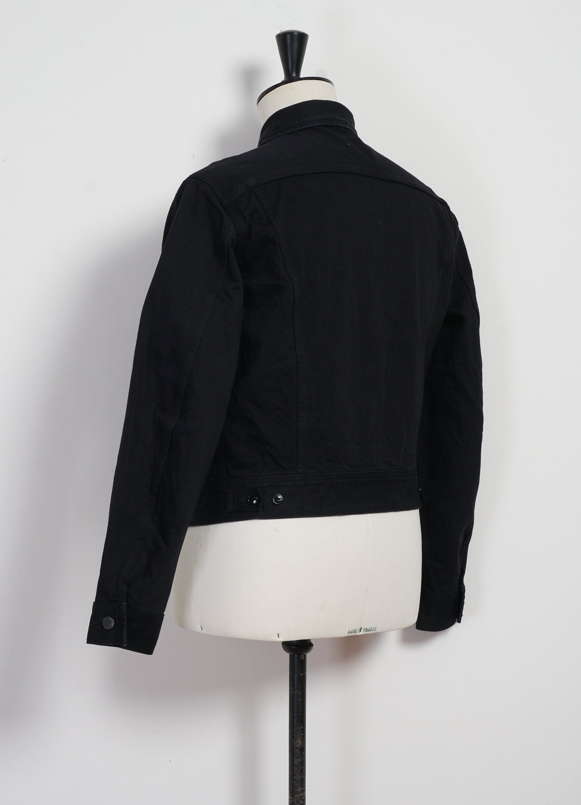 DENIM WESTERNER | 14oz Denim Jacket | Black