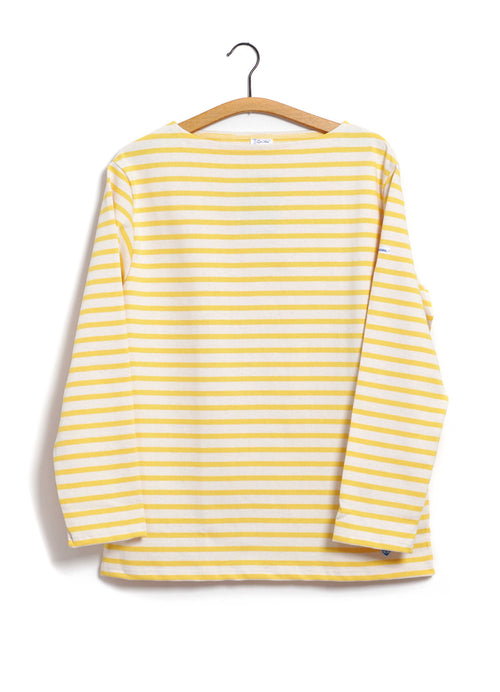 MARINE NATIONALE | Striped T-shirt | Ecru Sun