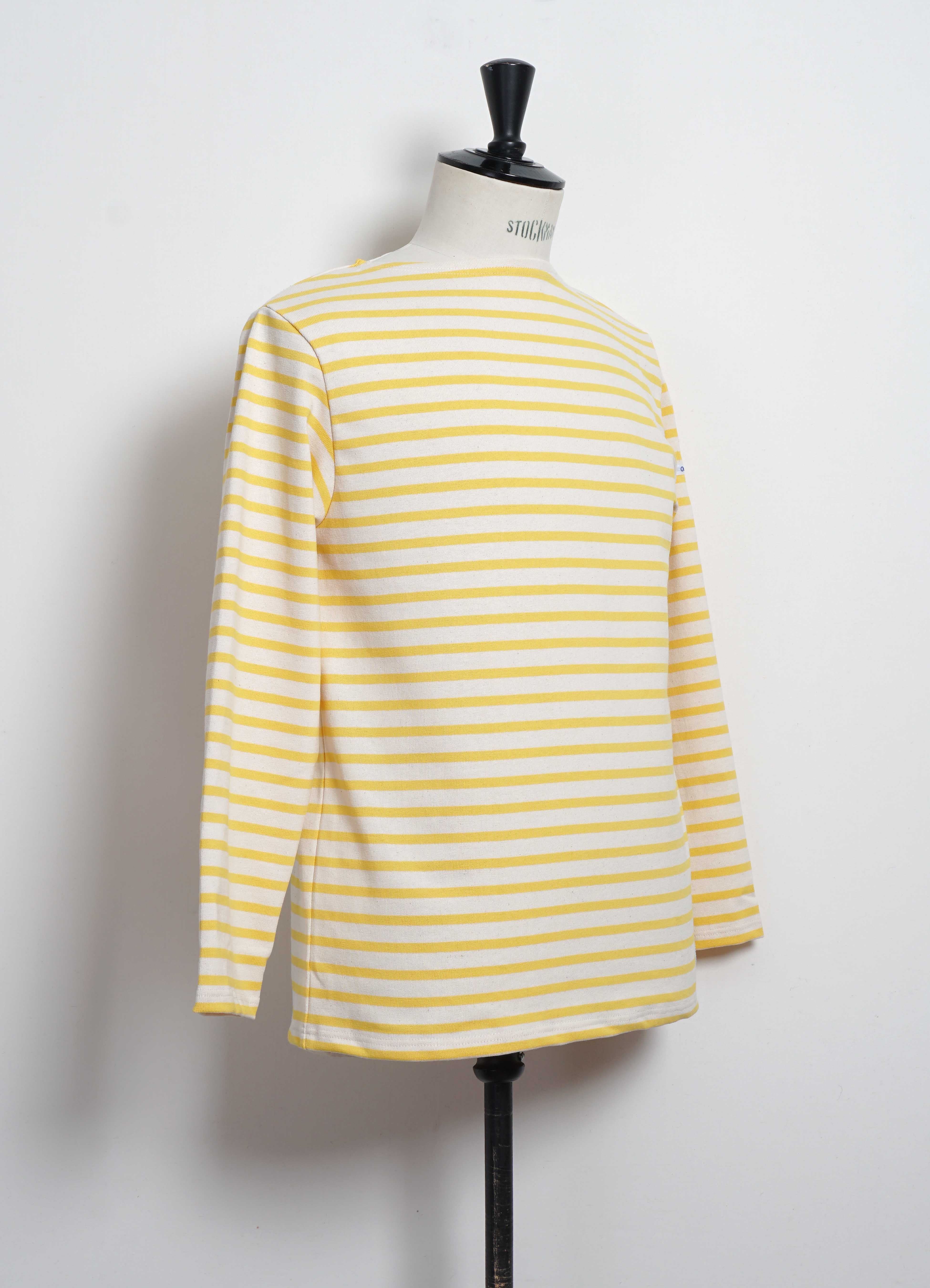 MARINE NATIONALE | Striped T-shirt | Ecru Sun