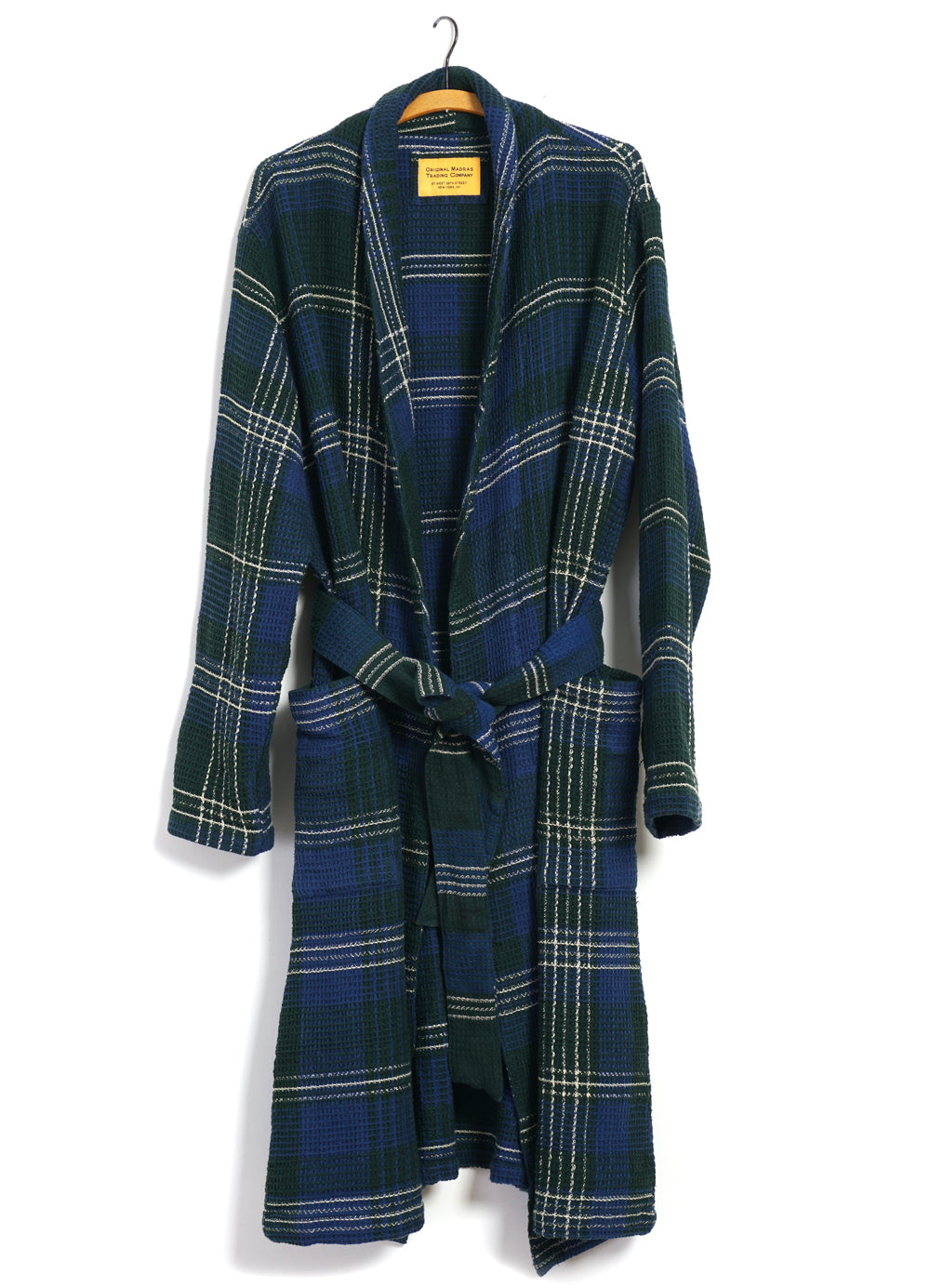 ROBE | Honeycomb Weave | Blue/Green – HANSEN Garments