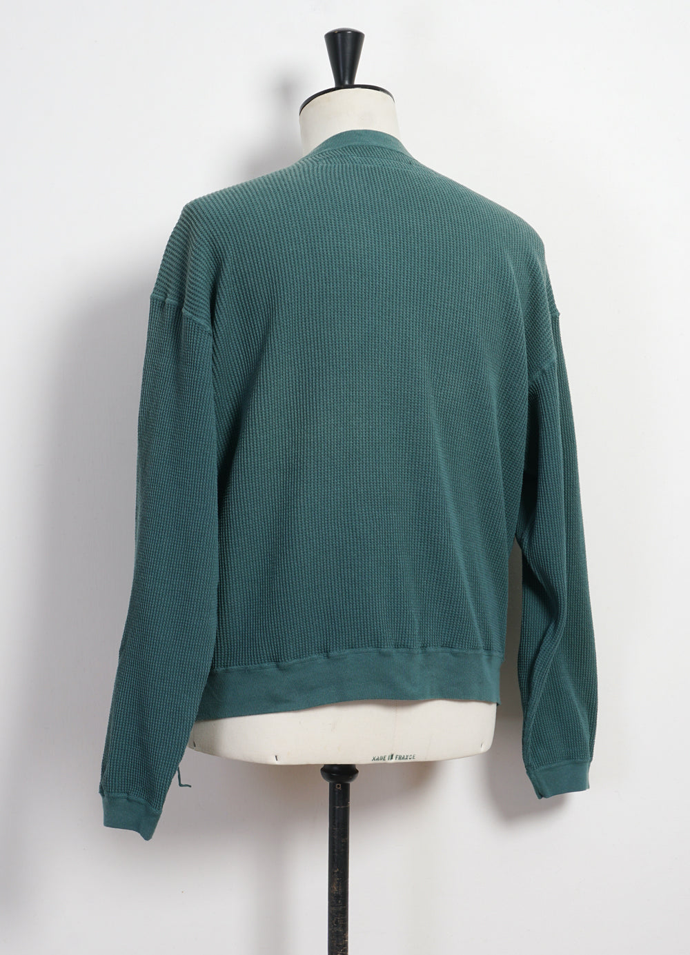 ECO WAFFLE | Big Sweater | Turquoise
