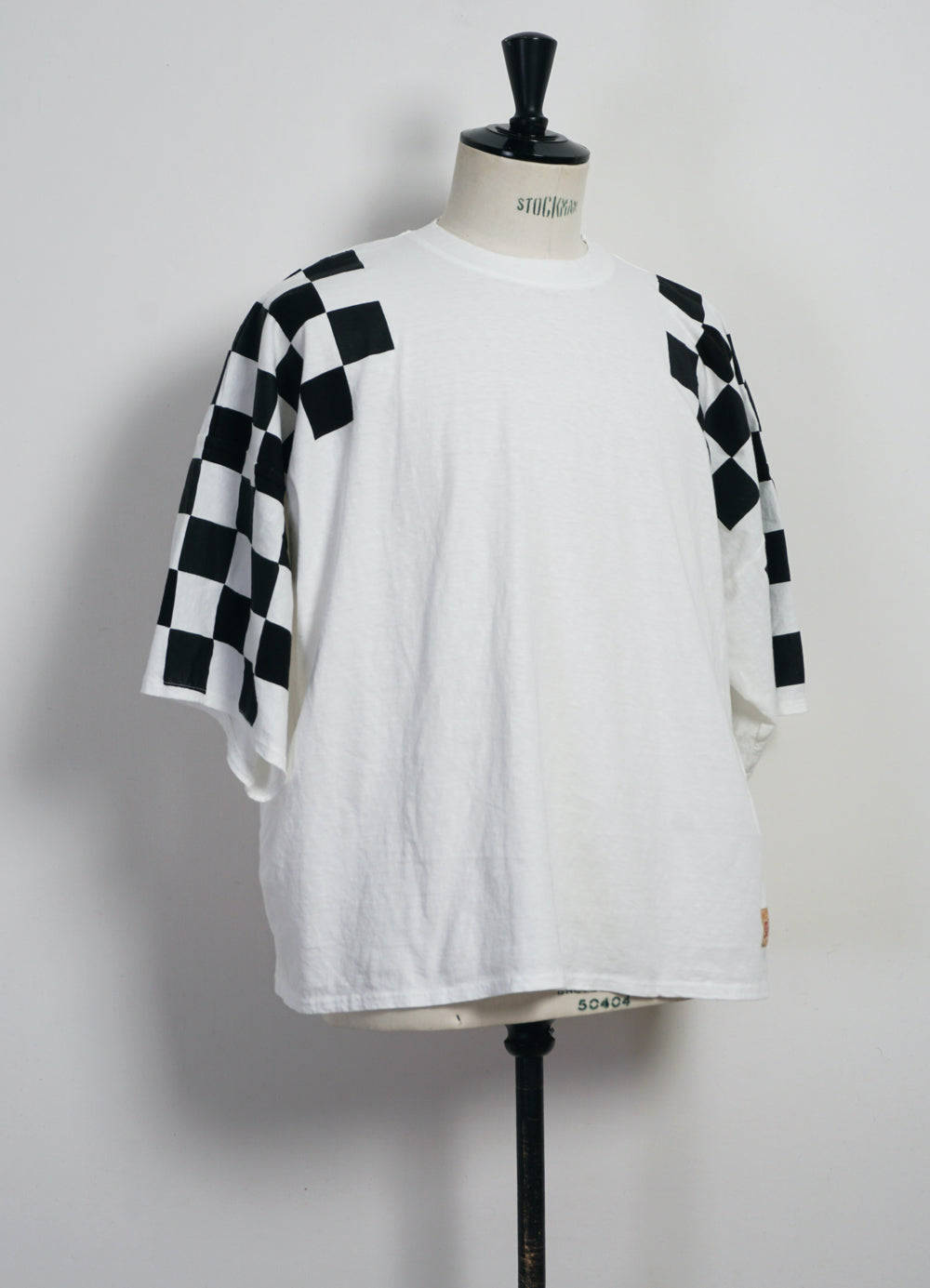 RACER FLAG HUGE-T | Short Sleeve T-shirt | White