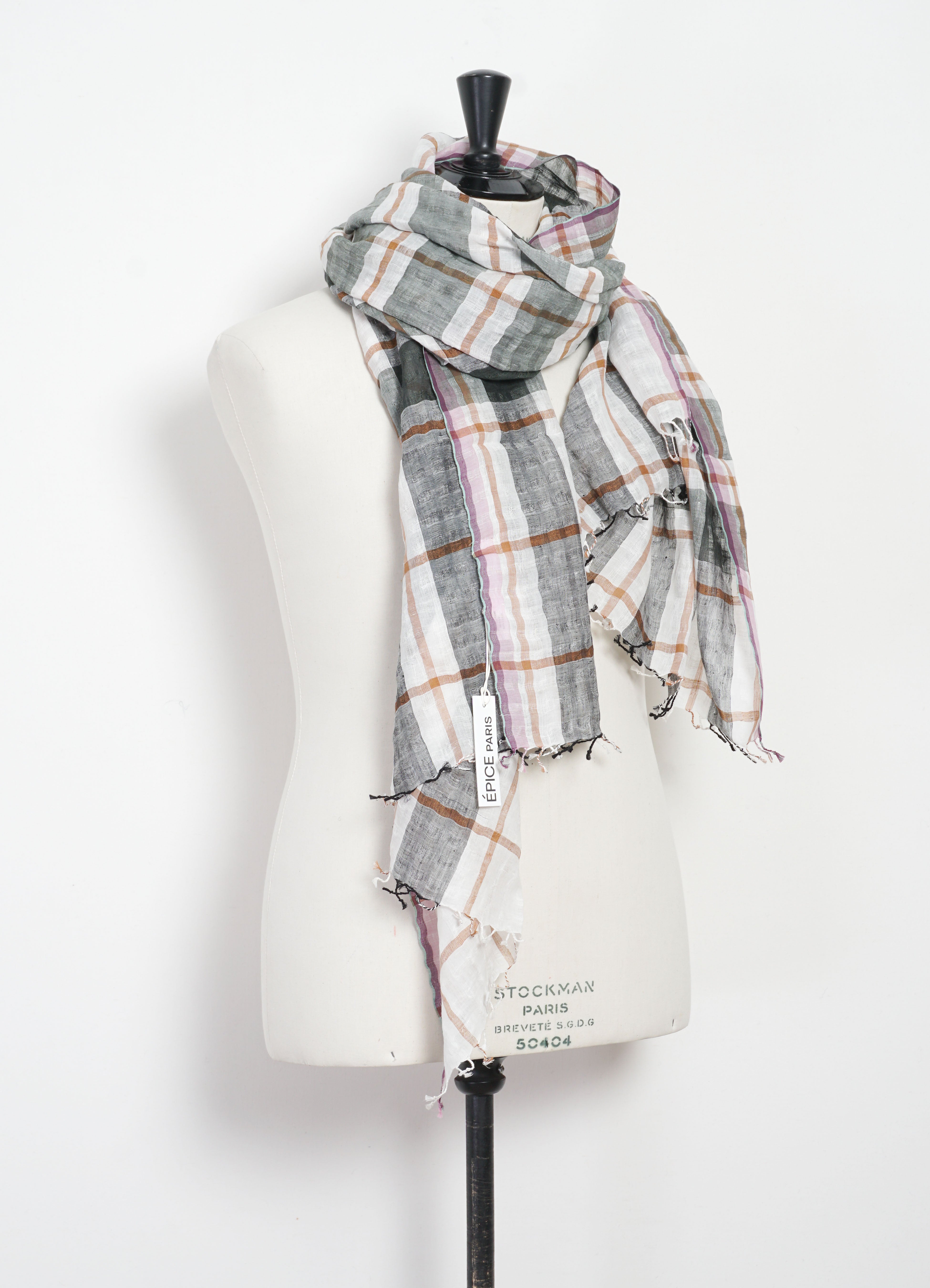 ÉTOLE | Stole Scarf | A-Charcoal