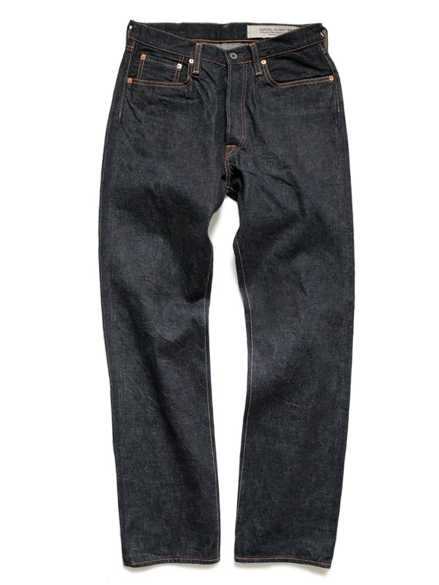 Kapital - 14OZ DENIM 5P TH STRAIGHT | One Wash Jeans | Indigo - HANSEN Garments
