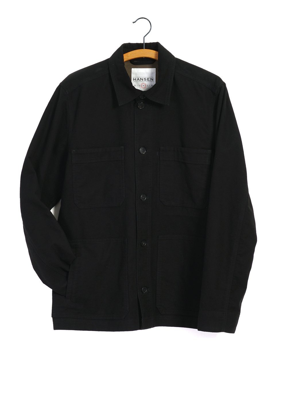 BERTRAM | Refined Work Jacket | Black