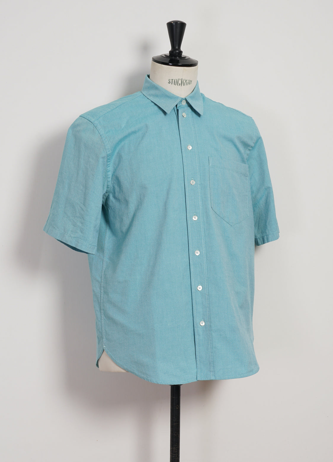 REIDAR | Loose Fit Short Sleeve Shirt | Miami Green