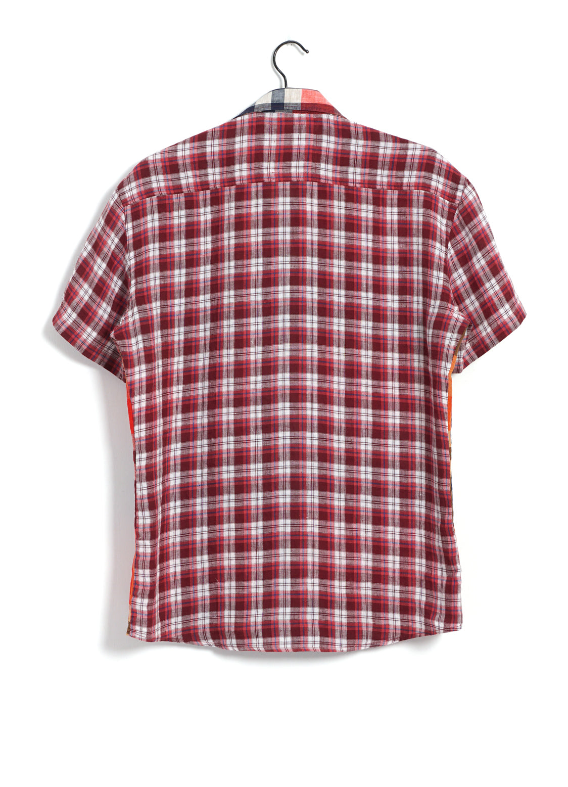 JONNY | Short Sleeve Shirt | Red Checks