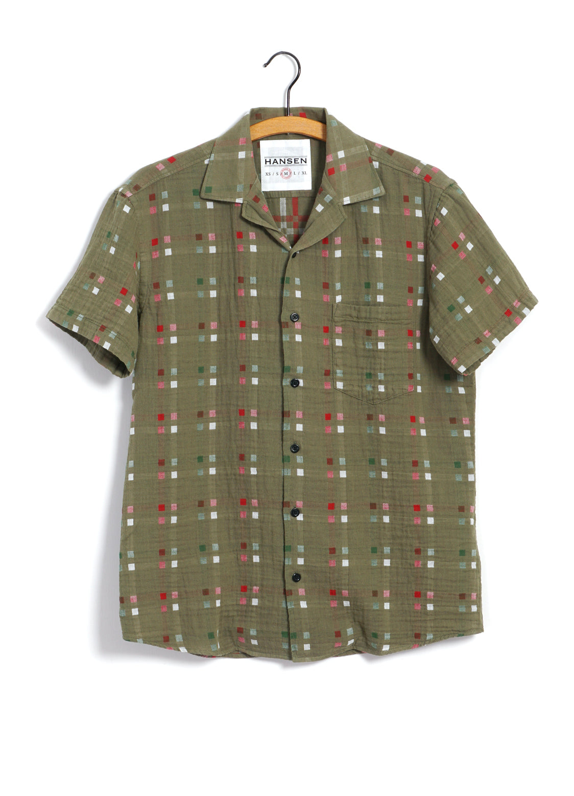 JONNY | Short Sleeve Shirt | Nevada Green