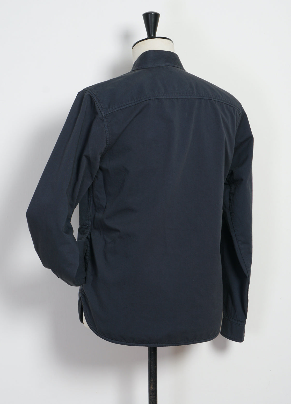 REMY | East & West Shirt Jacket | Blue Grey